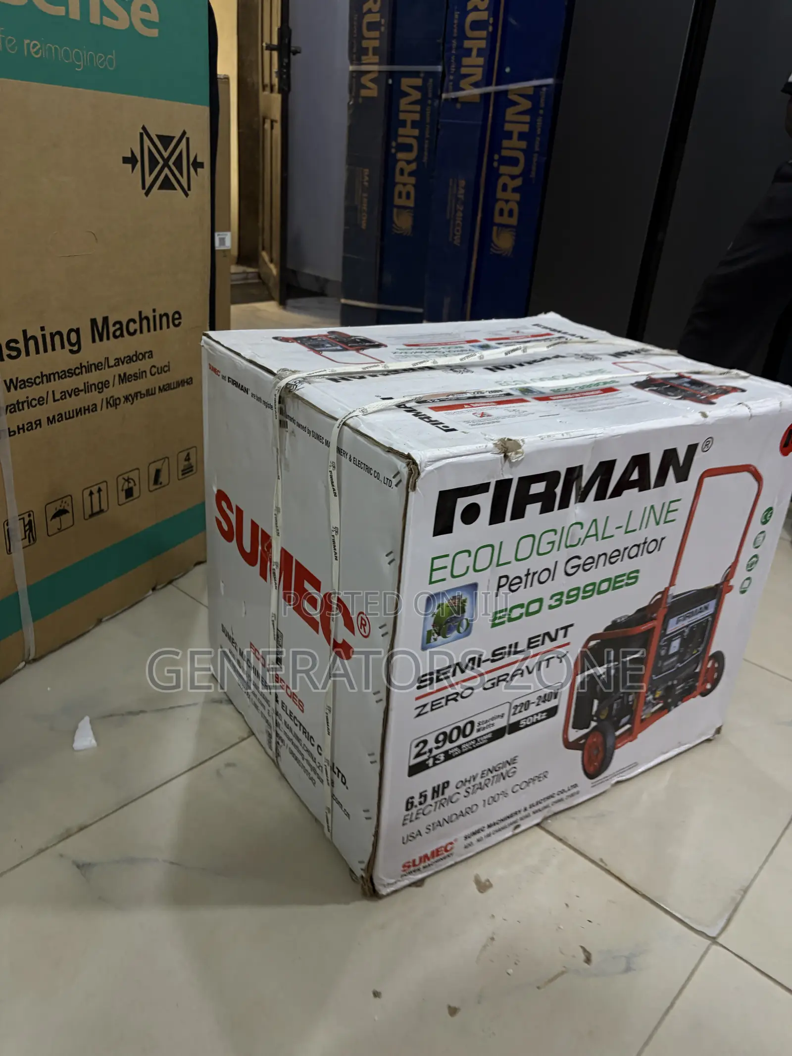 SUMEC Firman ECO3990ES 2.8kVA Generator With 2500W Running Power