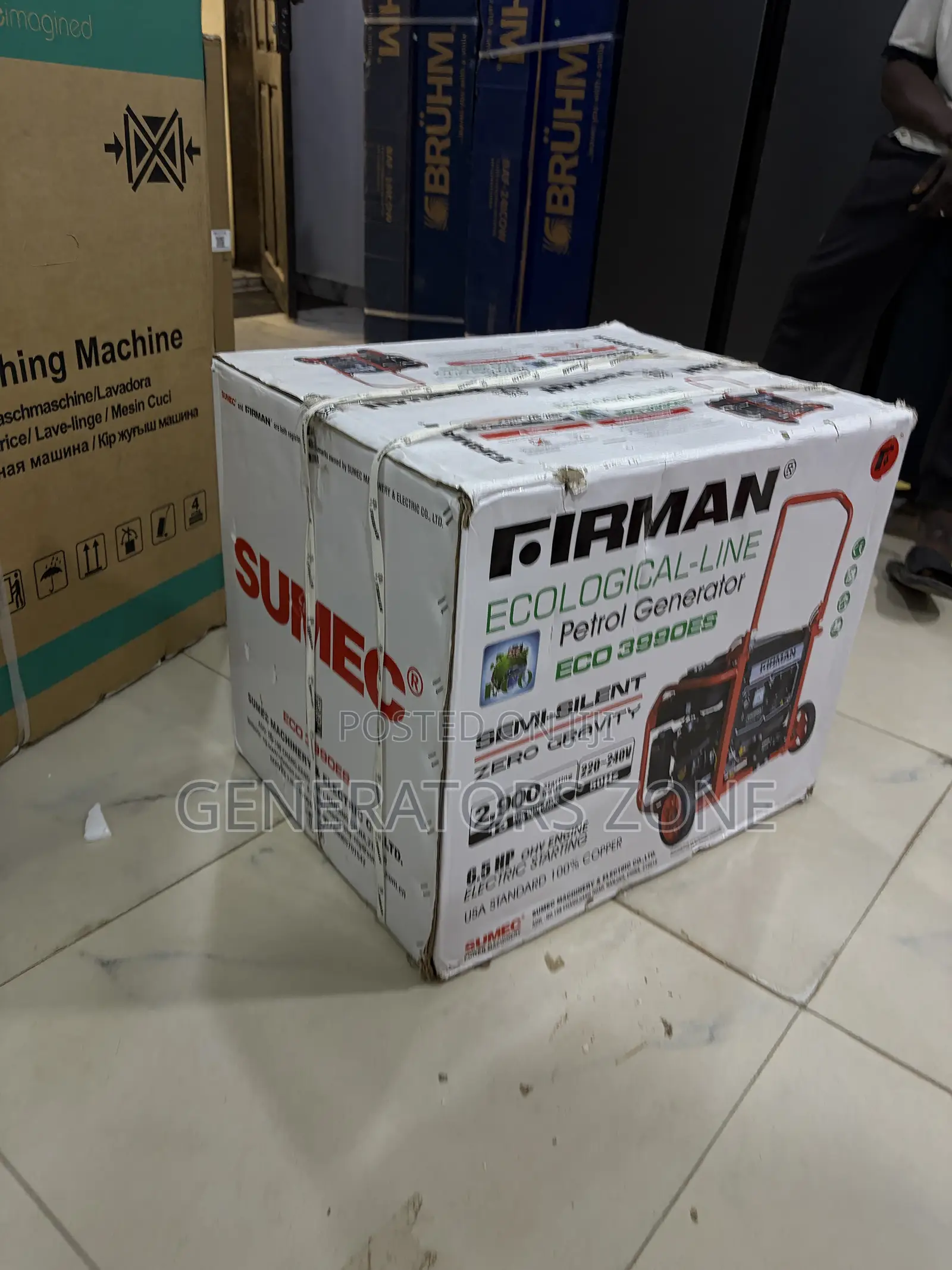 Firman ECO3990ES 2.8kVA Generator for Lights, Fans and TV