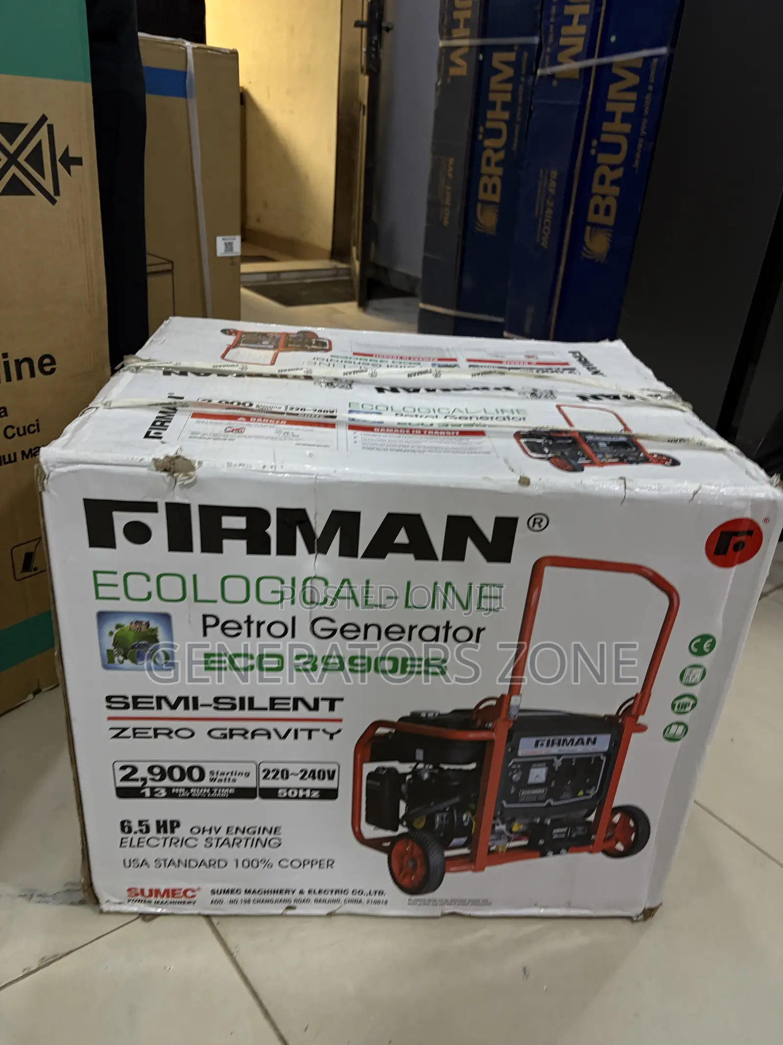 Firman ECO3990ES 2.8kVA Generator for Lights, Fans and TV
