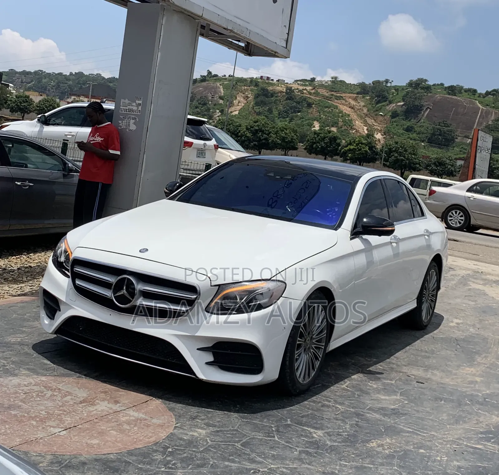 Mercedes-Benz E450 2019 White