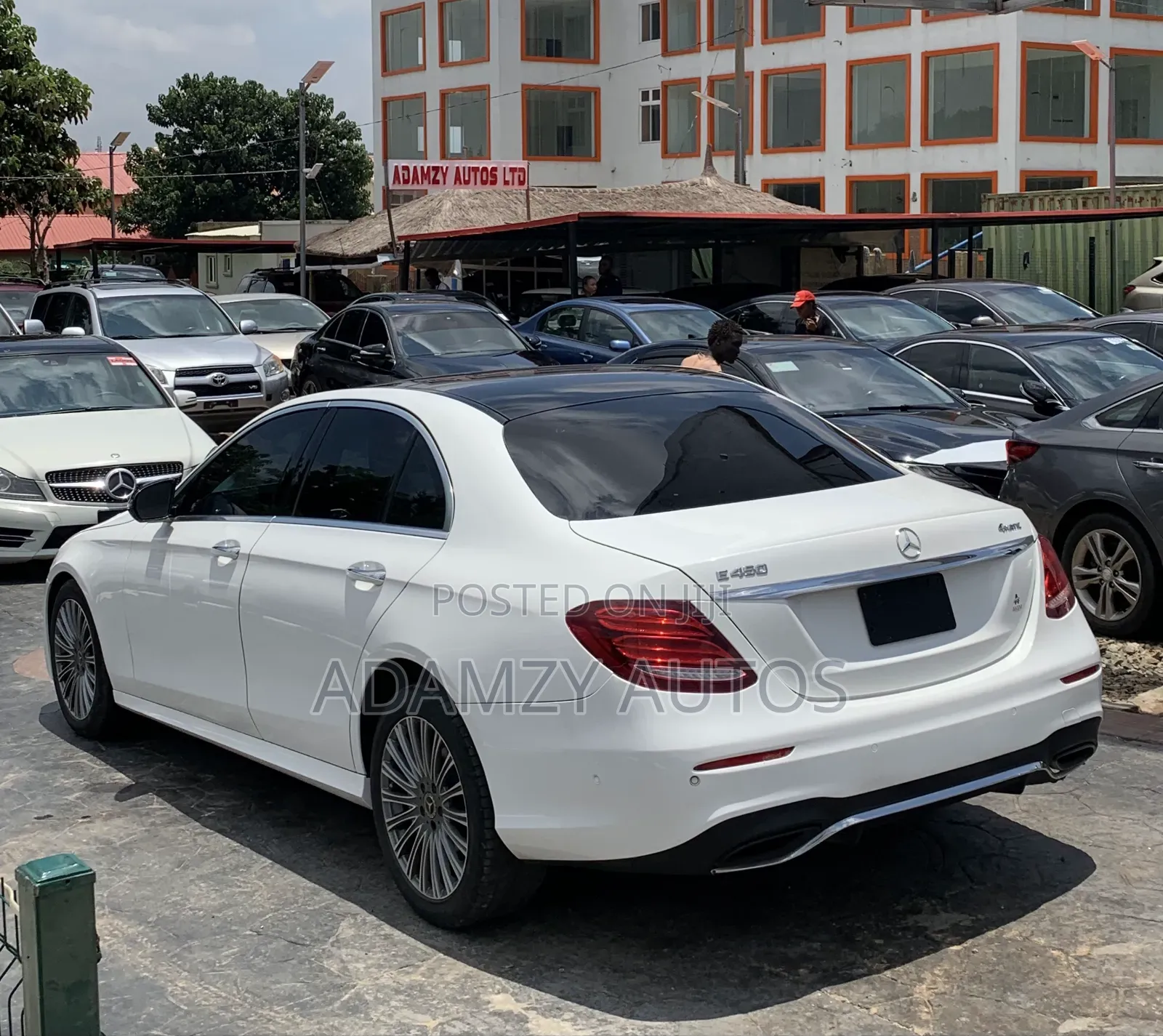Mercedes-Benz E450 2019 White