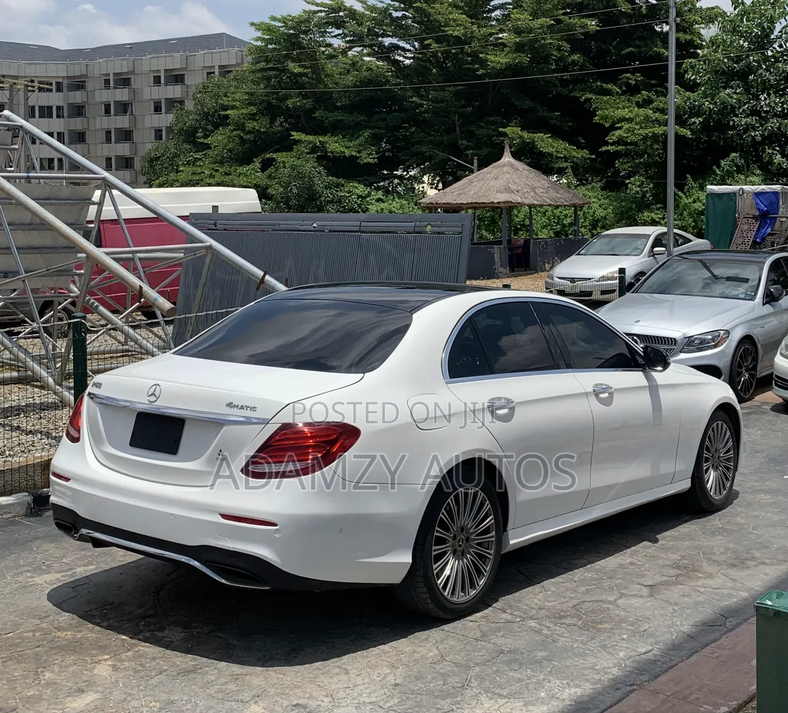 Mercedes-Benz E450 2019 White