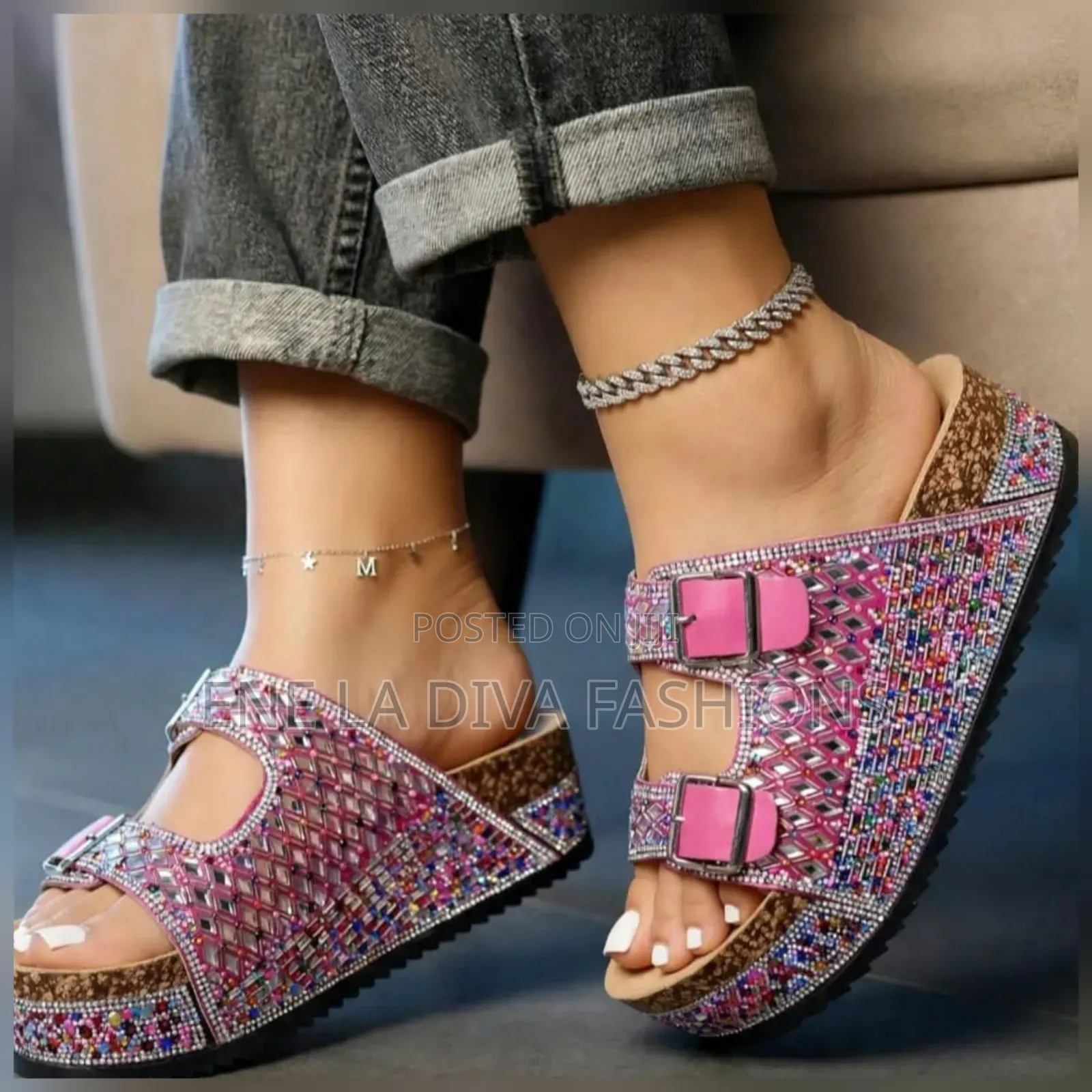 Women Summer Rhinestone Sandals