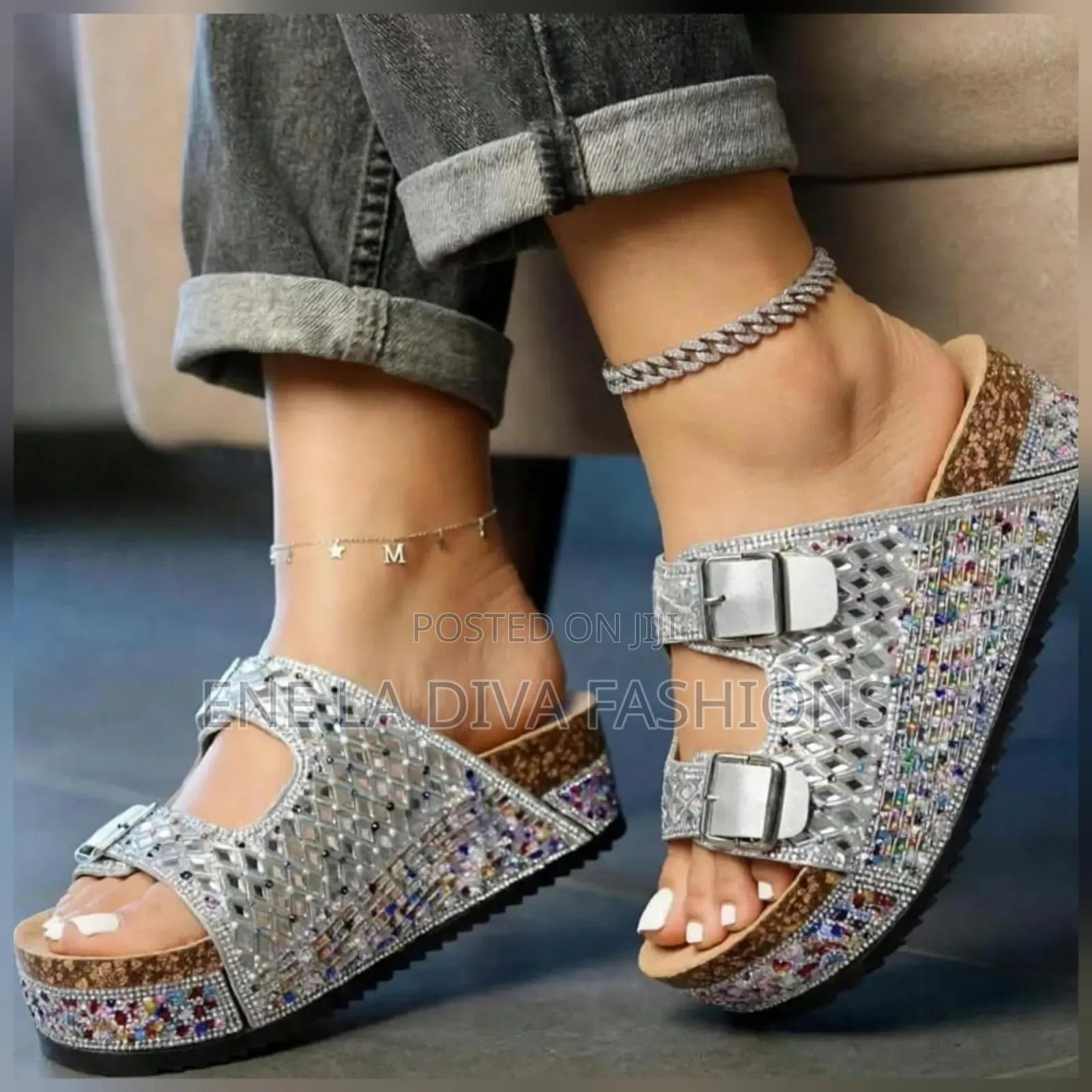 Women Summer Rhinestone Sandals
