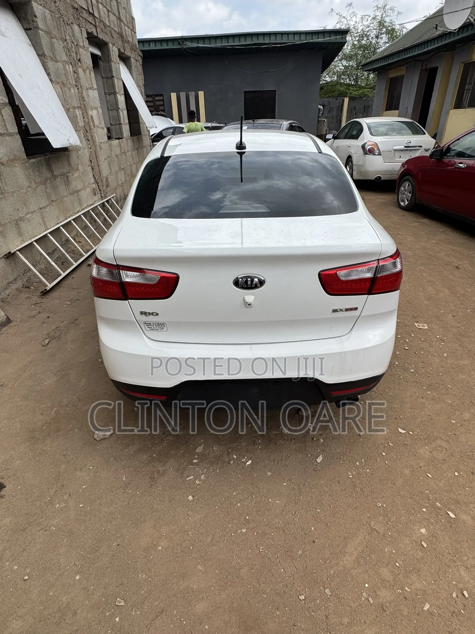 Kia Rio SX 4dr Sedan (1.6L 4cyl 6A) 2014 White