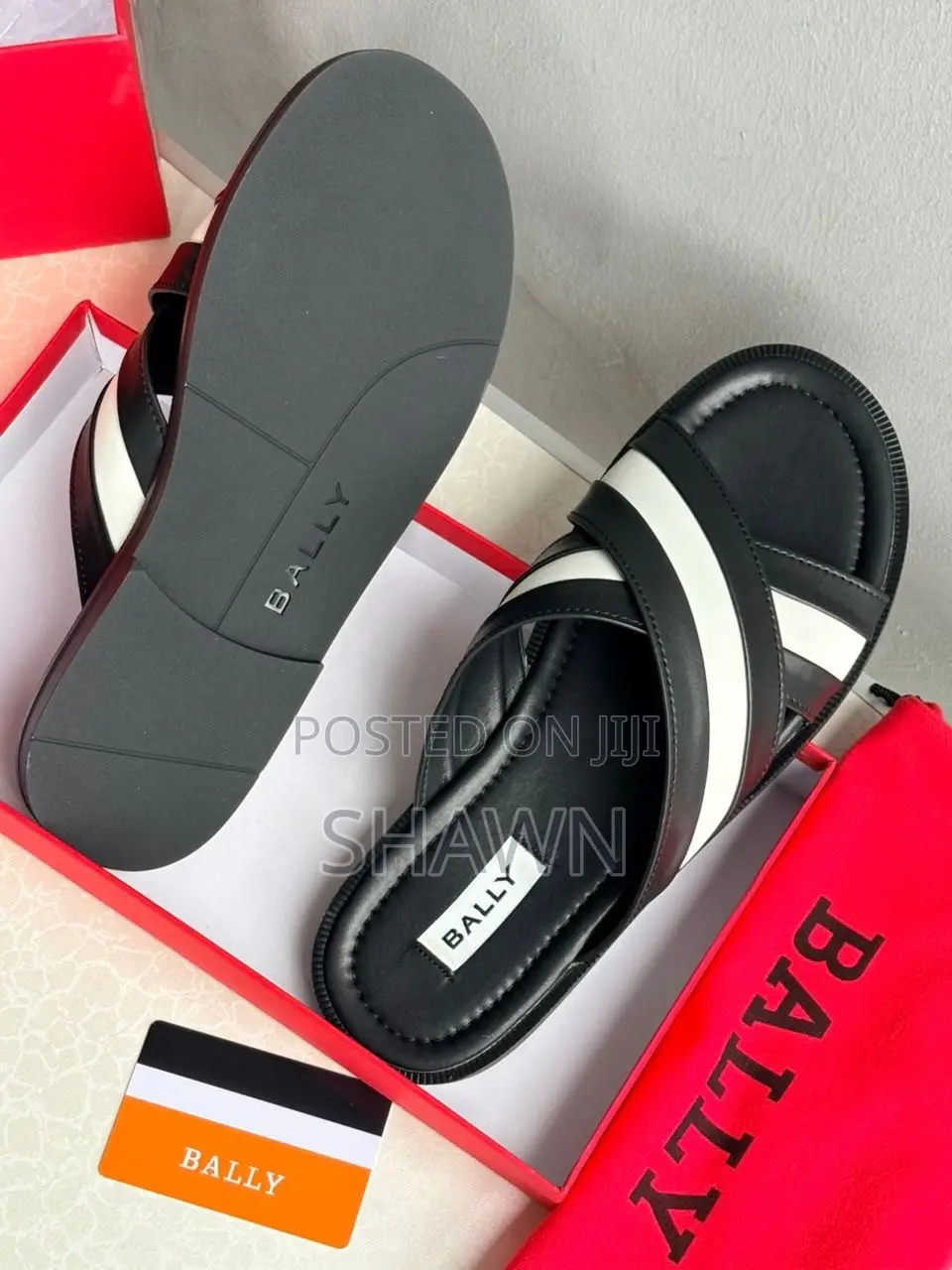 Bally Leather Slippers