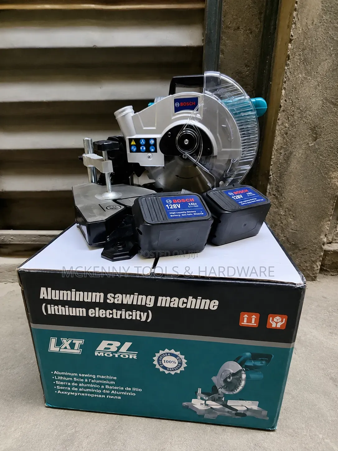 Bosch 128V Cordless Aluminium Cutting Machine – Miter Saw