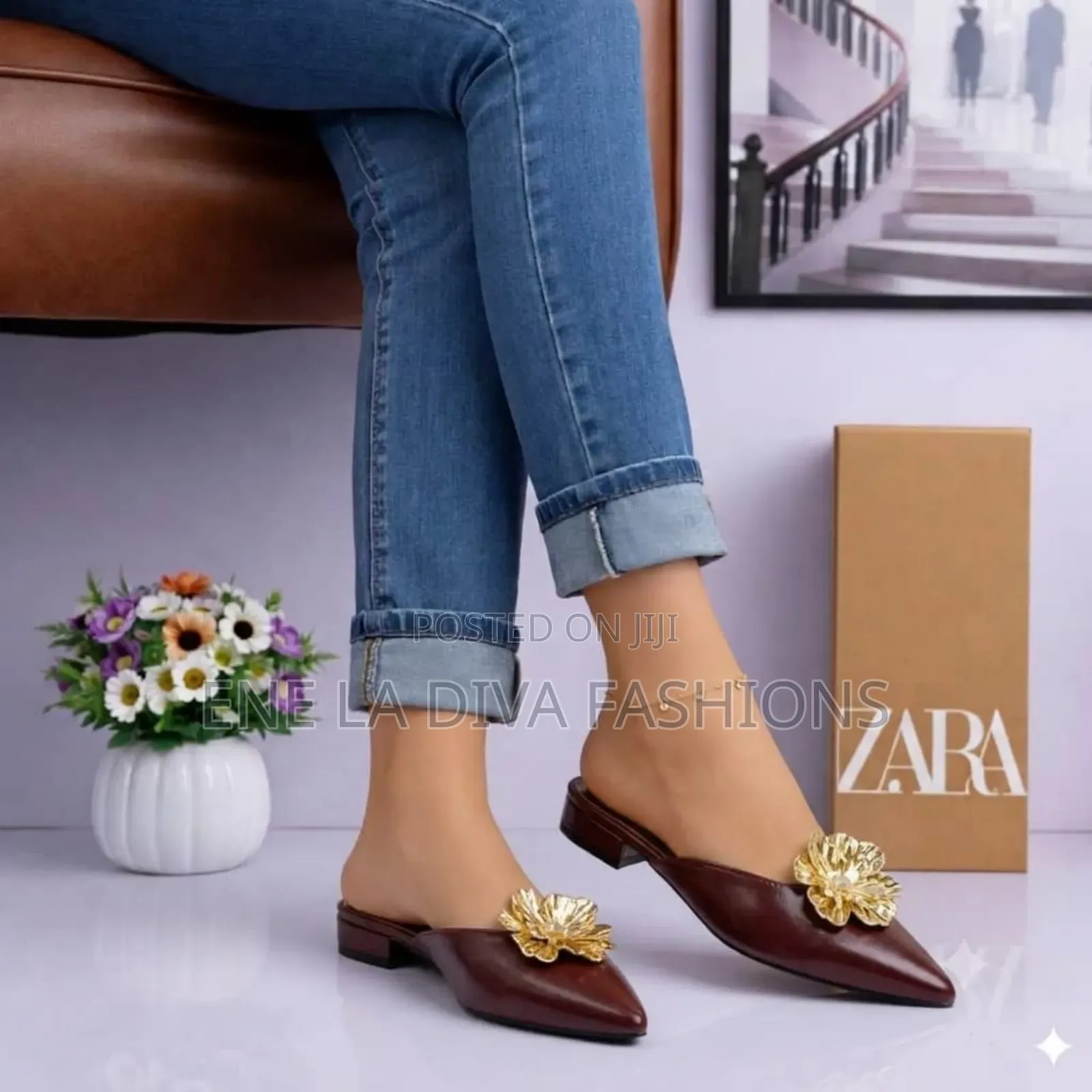 Zara Mini Heels Pointies Shoes