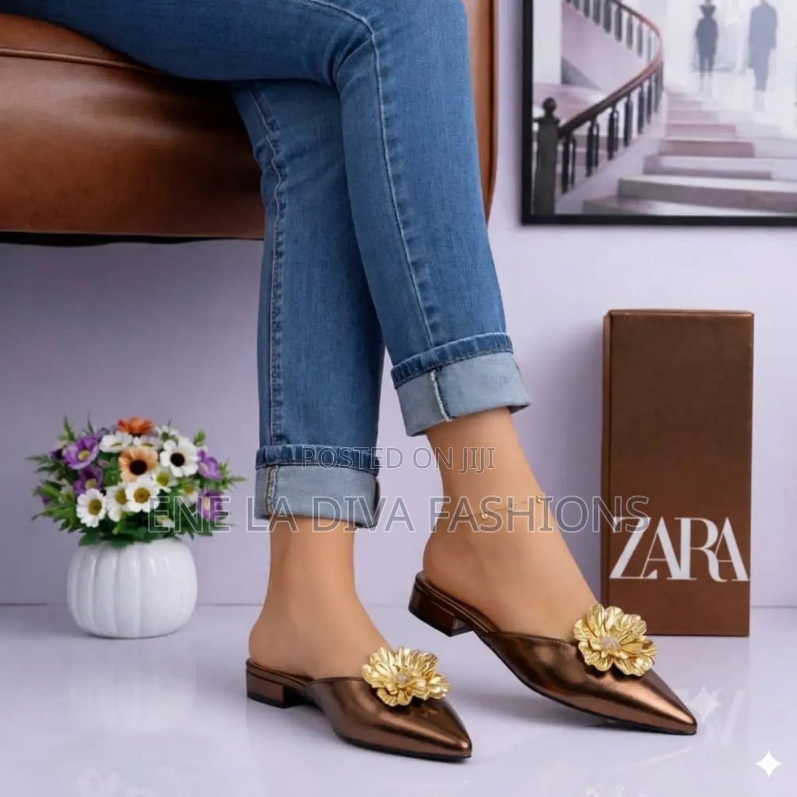 Zara Mini Heels Pointies Shoes