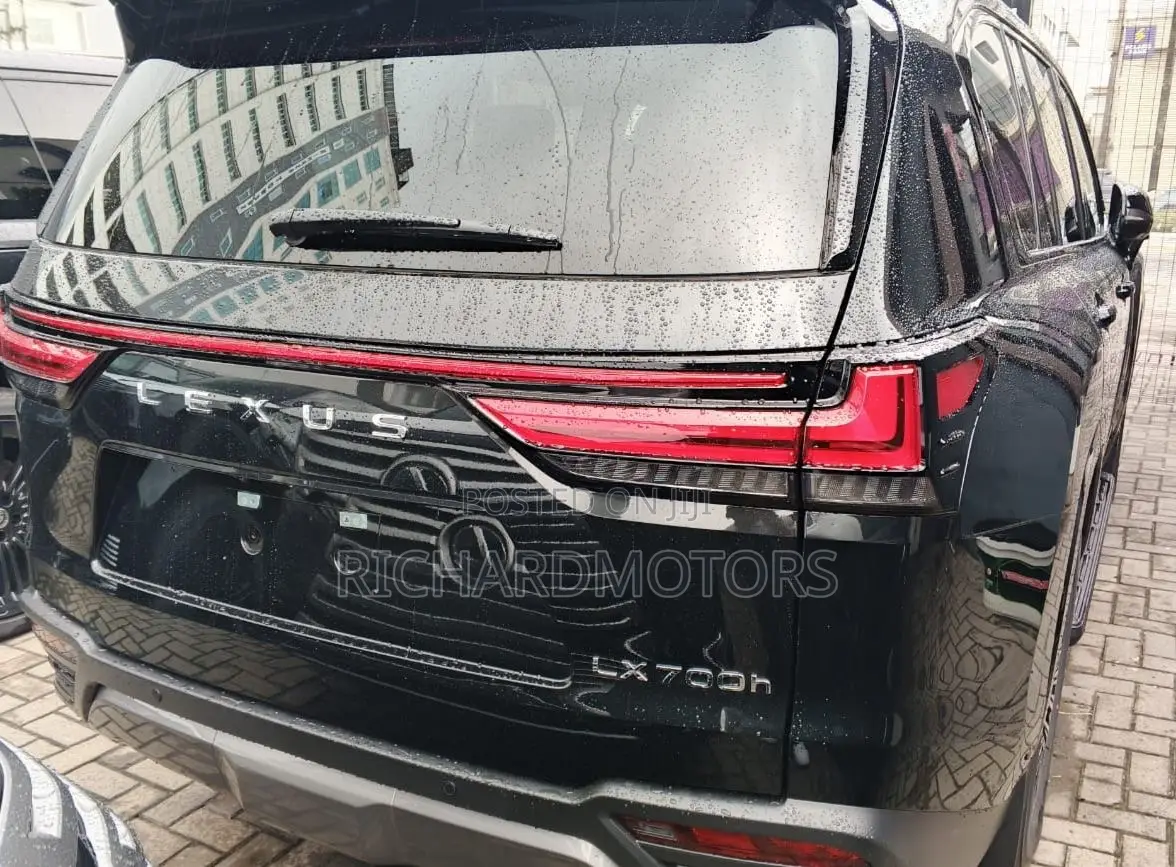 New Lexus LX 700h 2025 Black