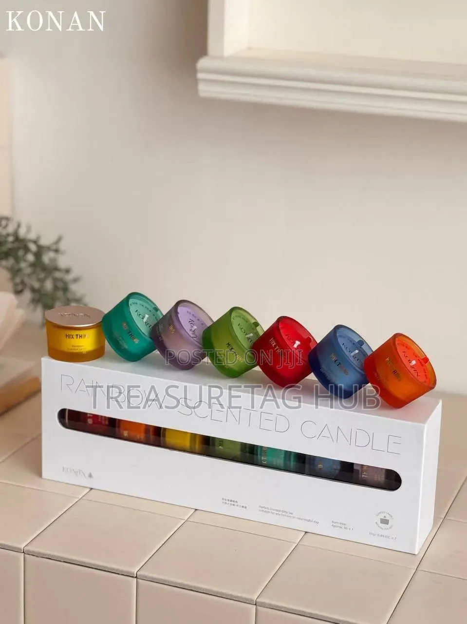 7Pcs Scented Candles