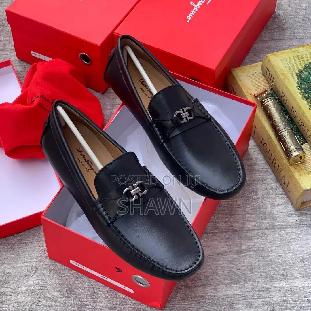 Salvatore Ferragamo Leather Loafers