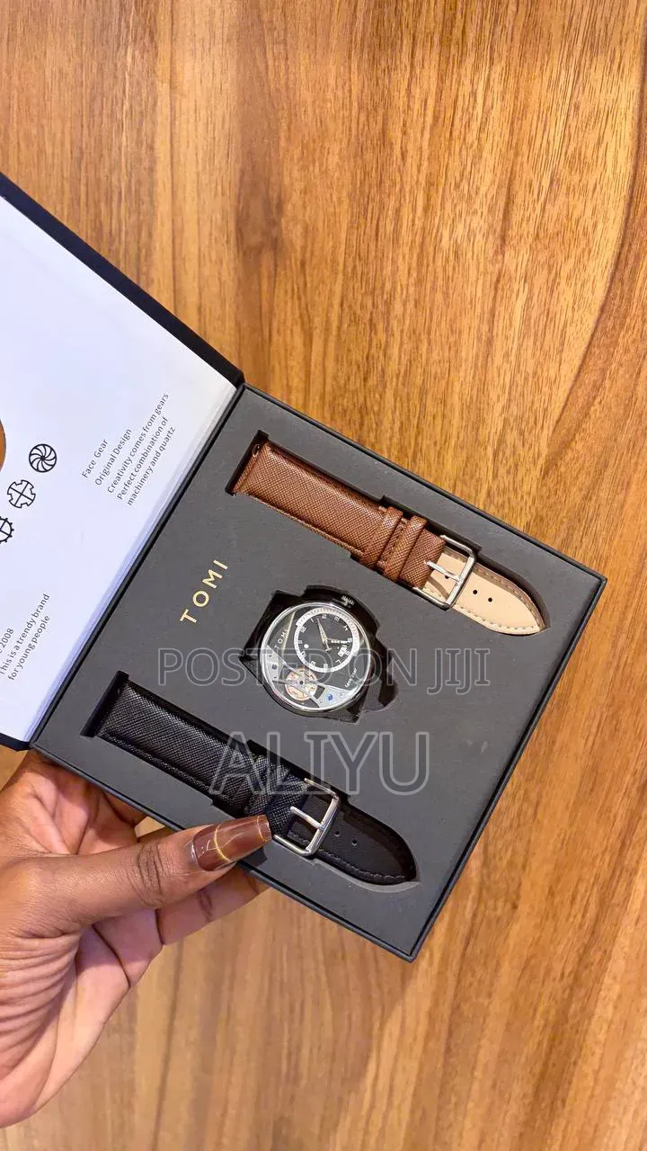 TOMI FaceGear Dual-Strap Watch