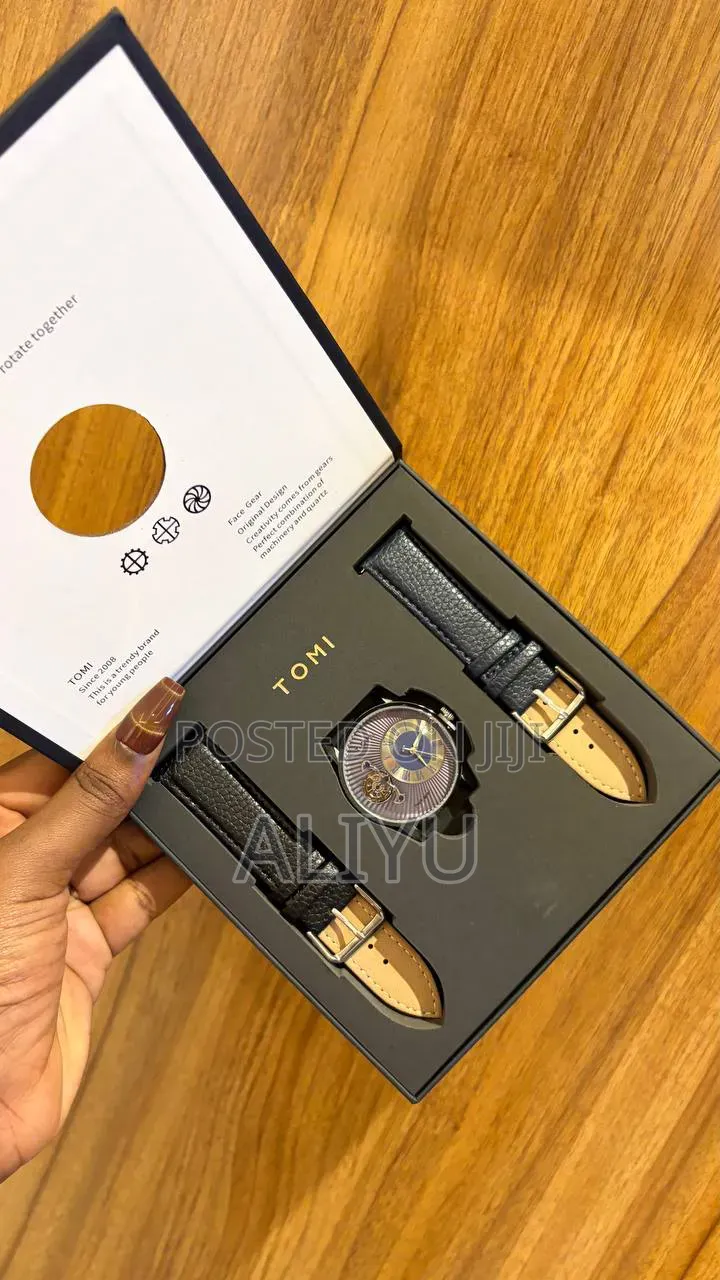 TOMI FaceGear Dual-Strap Watch