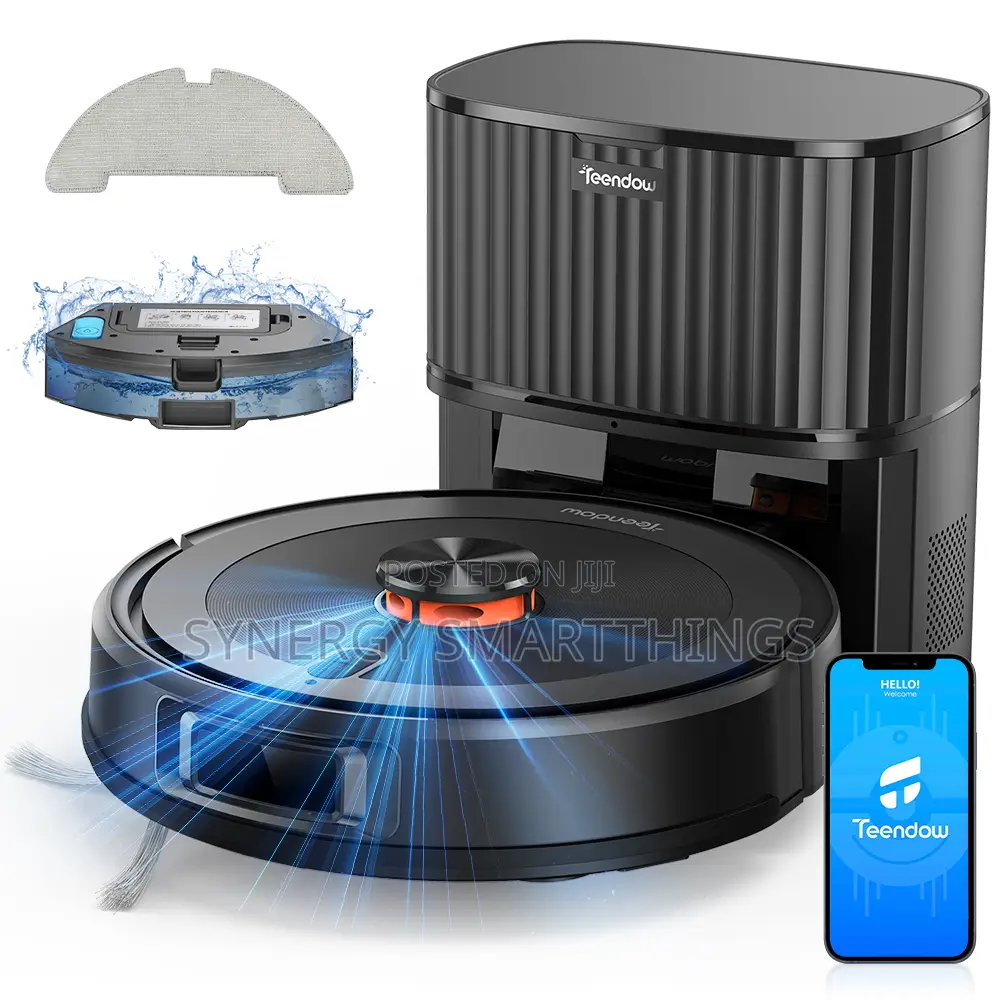 Tuya WiFi Robot Vacuum Cleaner Mop Strong Suction Smart Self Charging