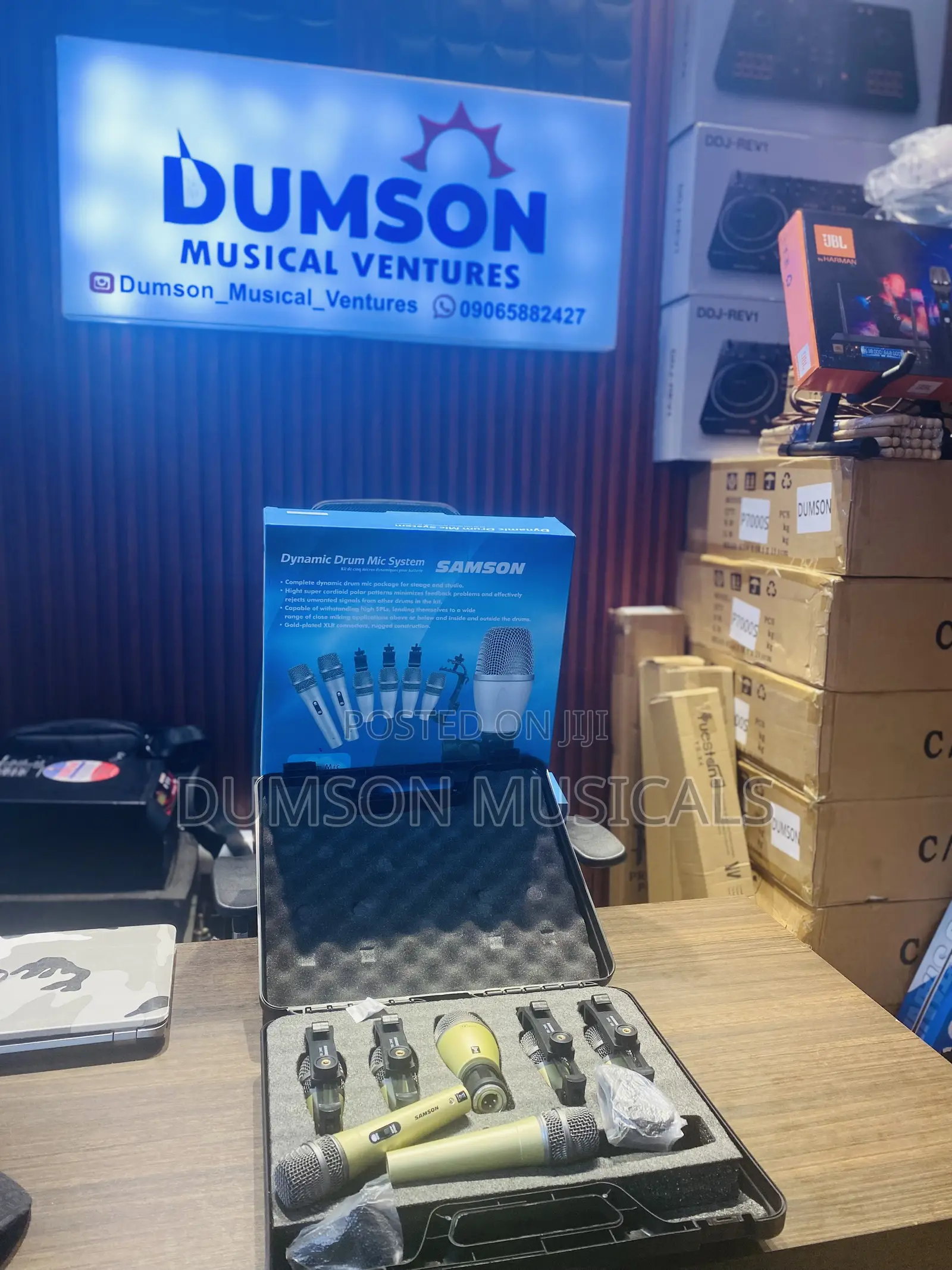 Samson Seven Set Drum Mic Kits