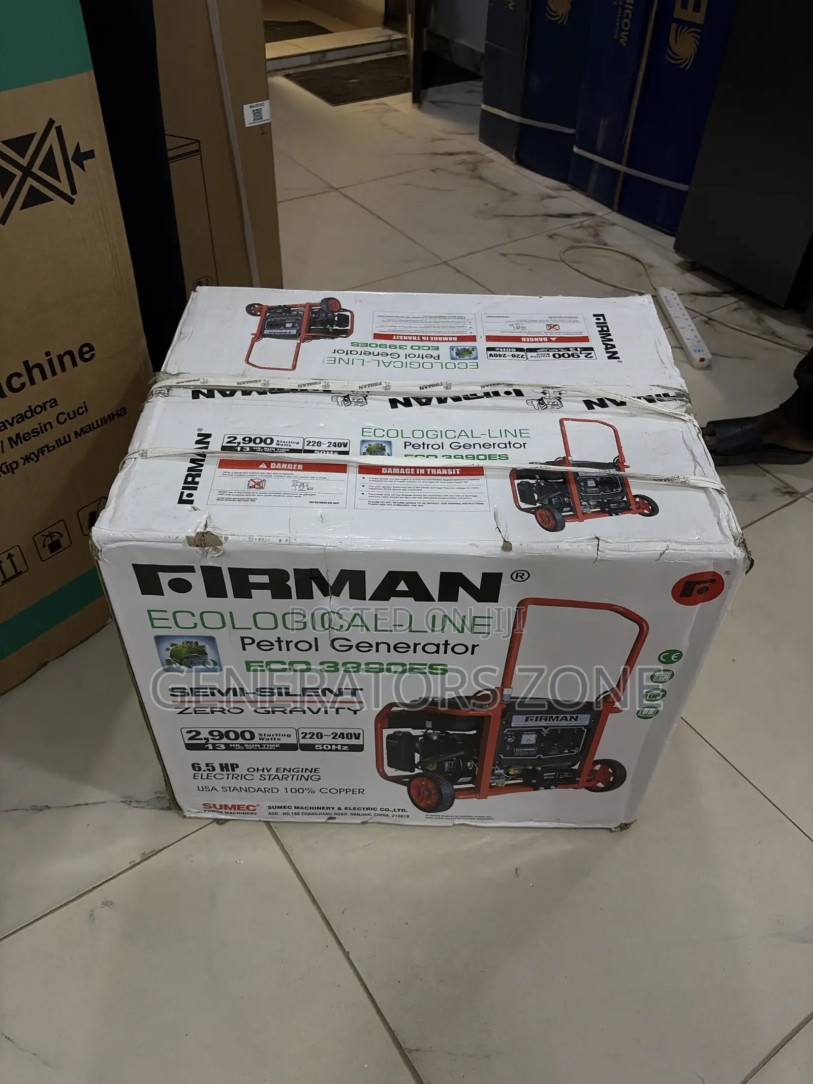 SUMEC Firman ECO3990ES Petrol Generator 2.5kVA Capacity