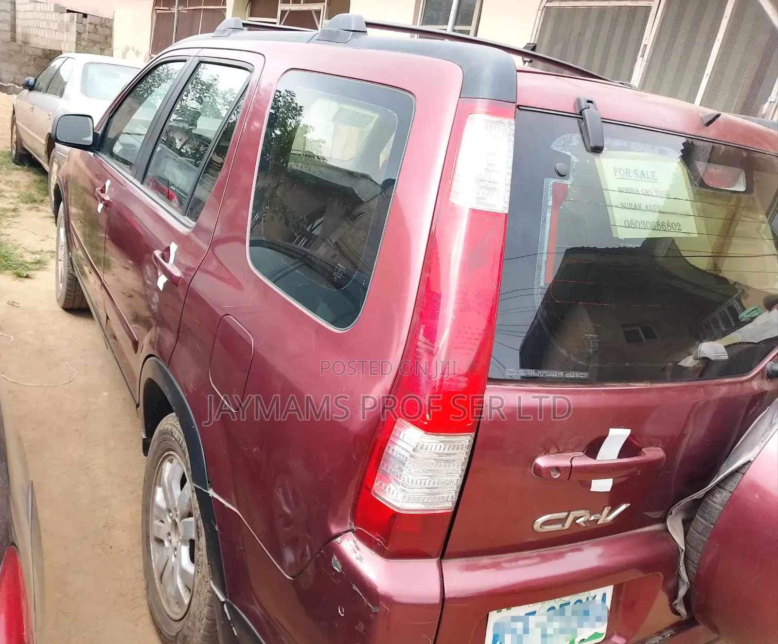 Honda Accord 2.0 Comfort Automatic 2006 Red