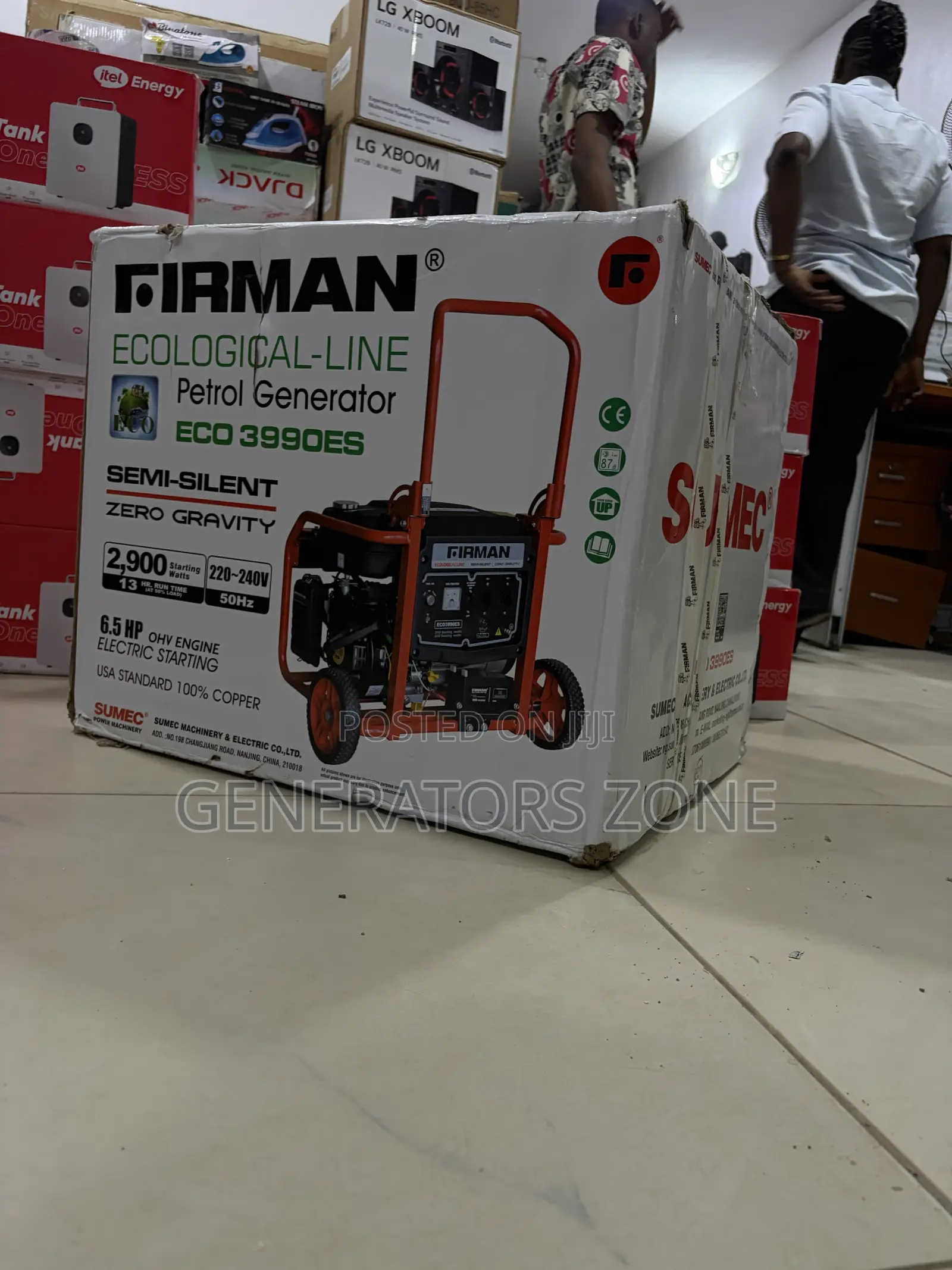 SUMEC Firman 2.8kVA ECO3990ES Emergency Power Generator