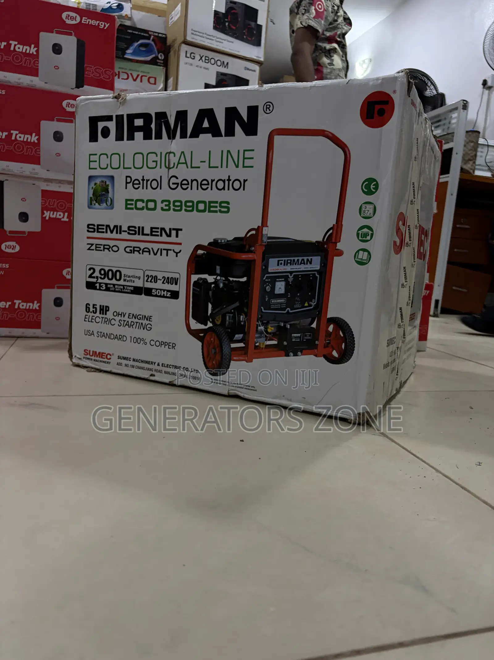 SUMEC Firman 2.8kVA ECO3990ES Emergency Power Generator