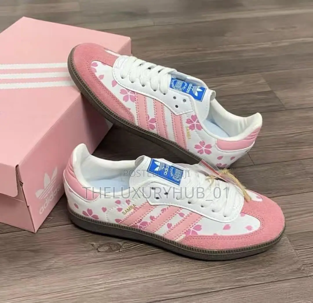 Pink Adidas Samba