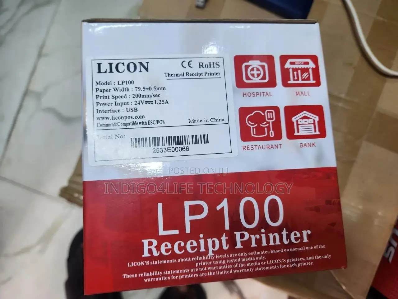 Licon Mini Thermal Receipt Printer