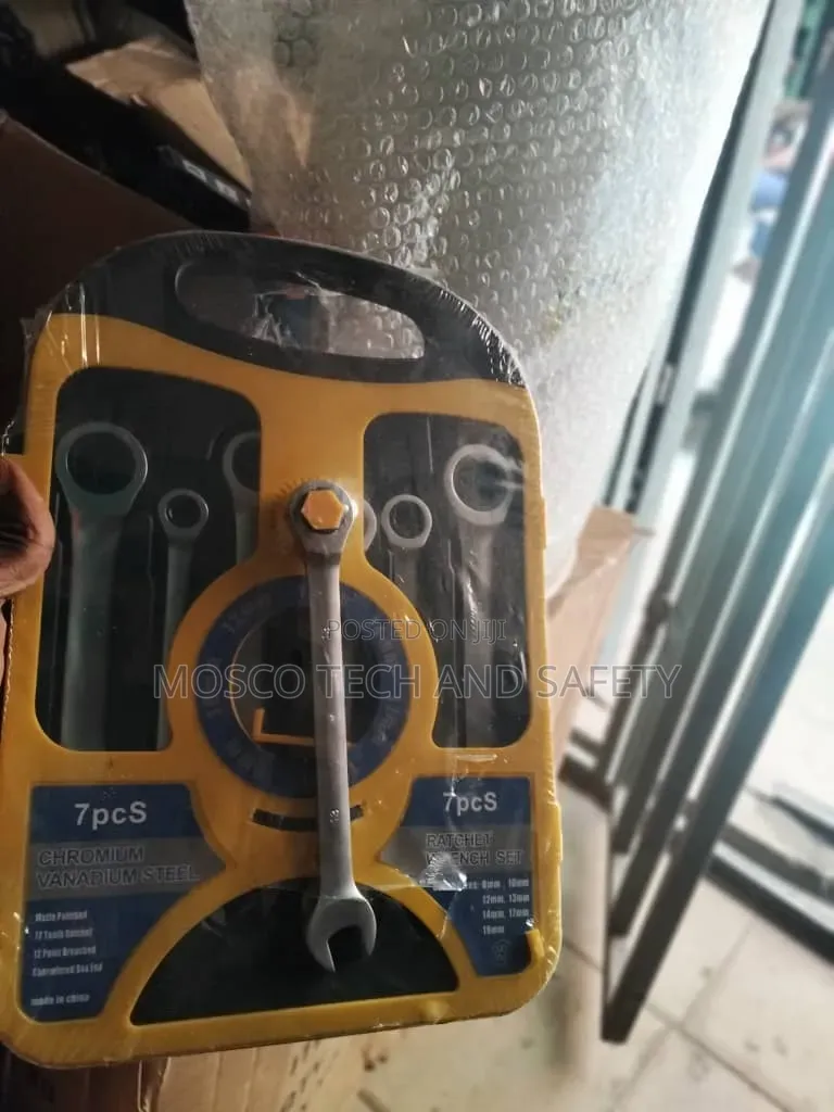Ratchet Combination Wrench Set (7pcs)