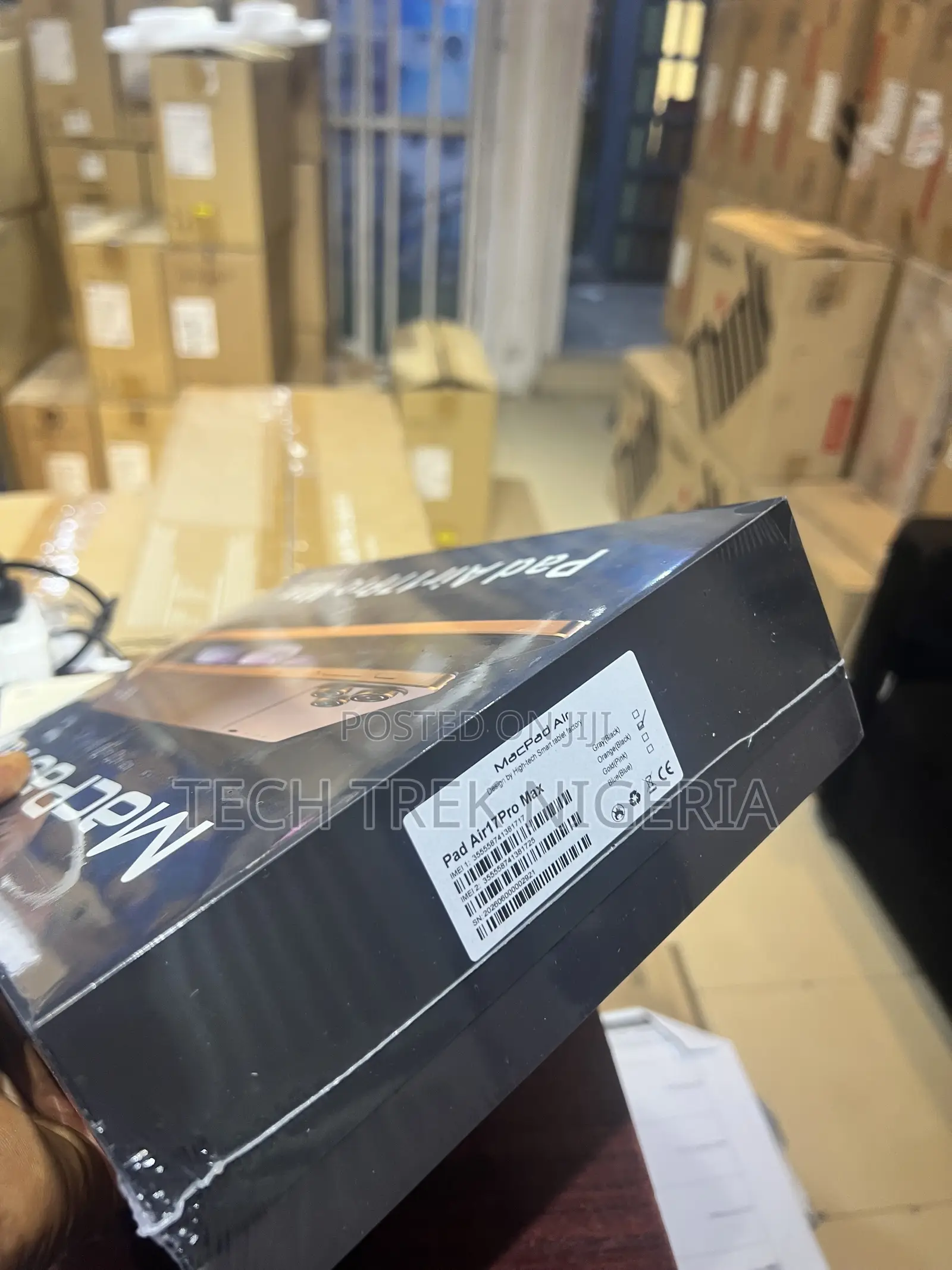 New MacPad Air 17 Pro Max 1 TB Black
