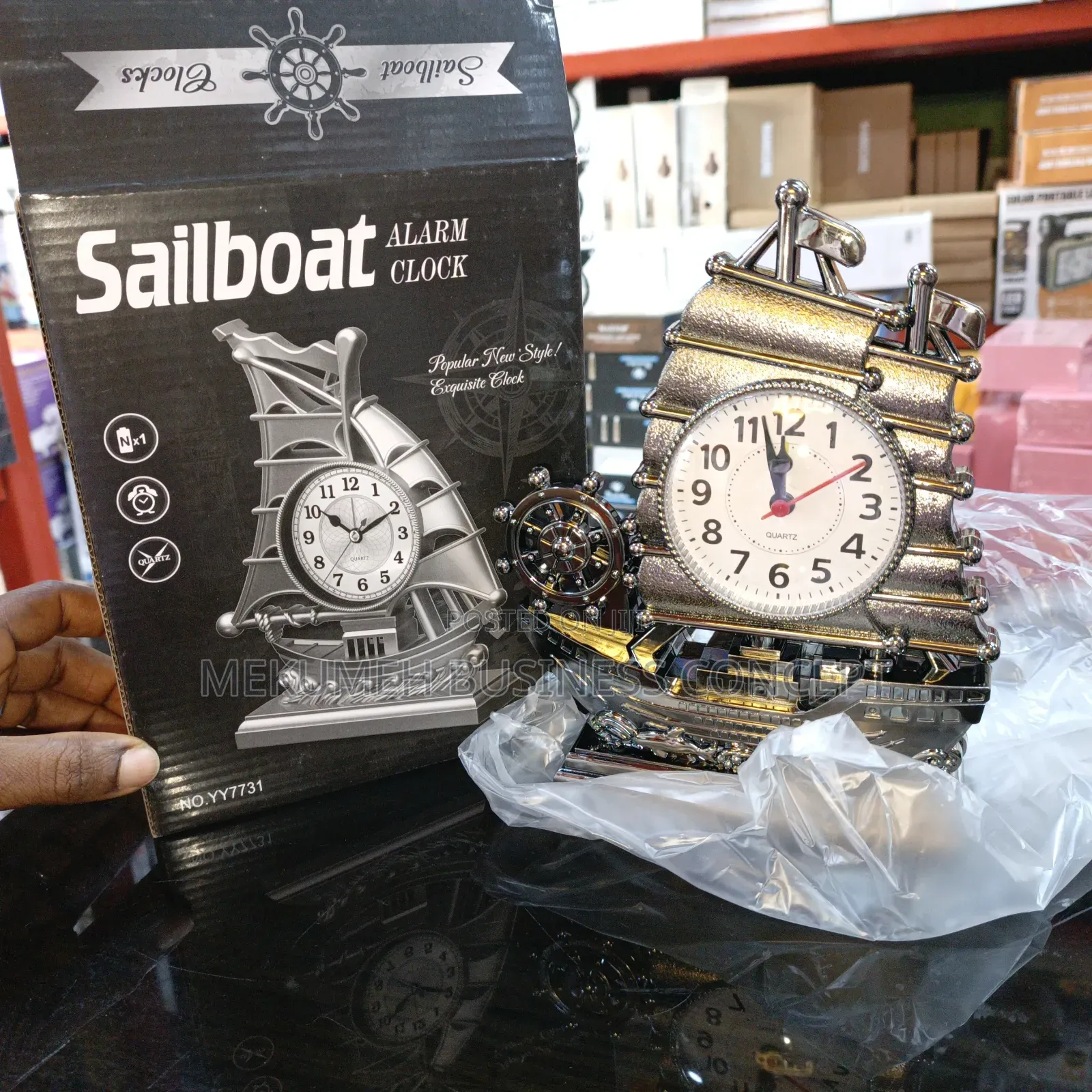 Sailboat Alarm Clock