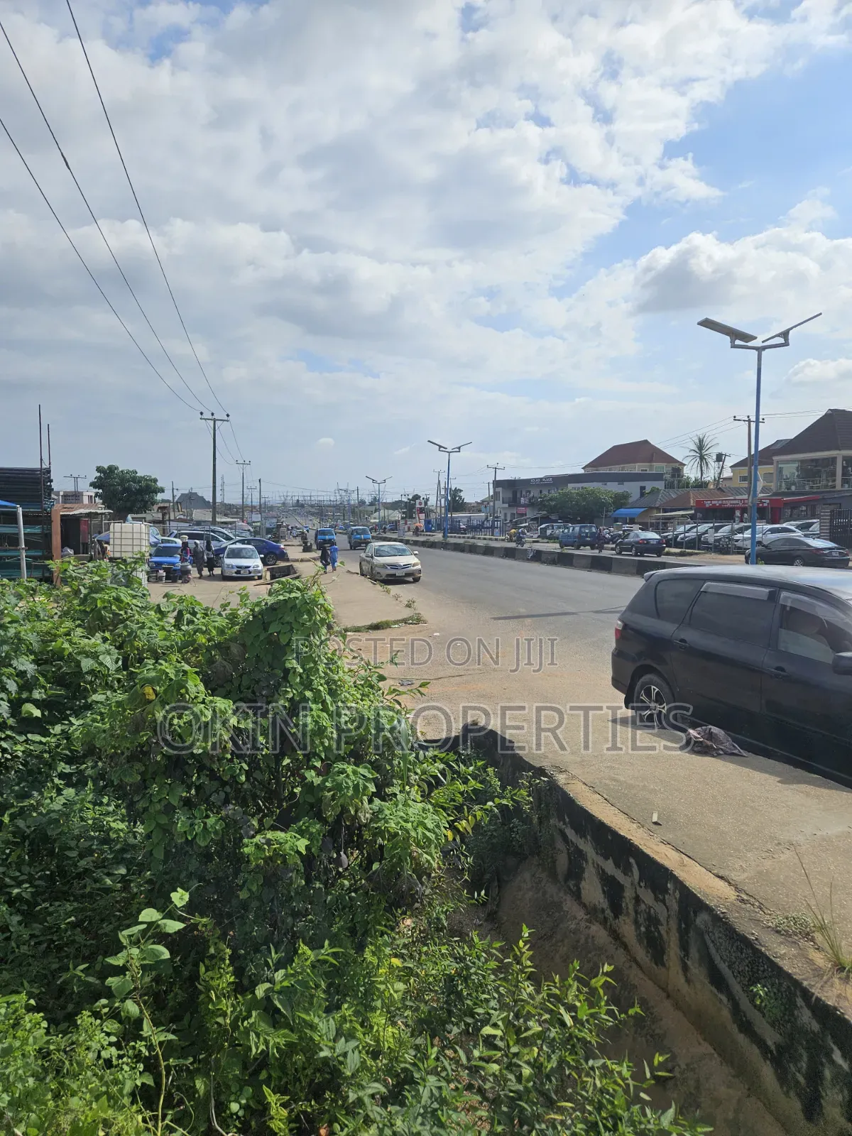 Two Plot Fence Facing Osogbo Ikinrun Road