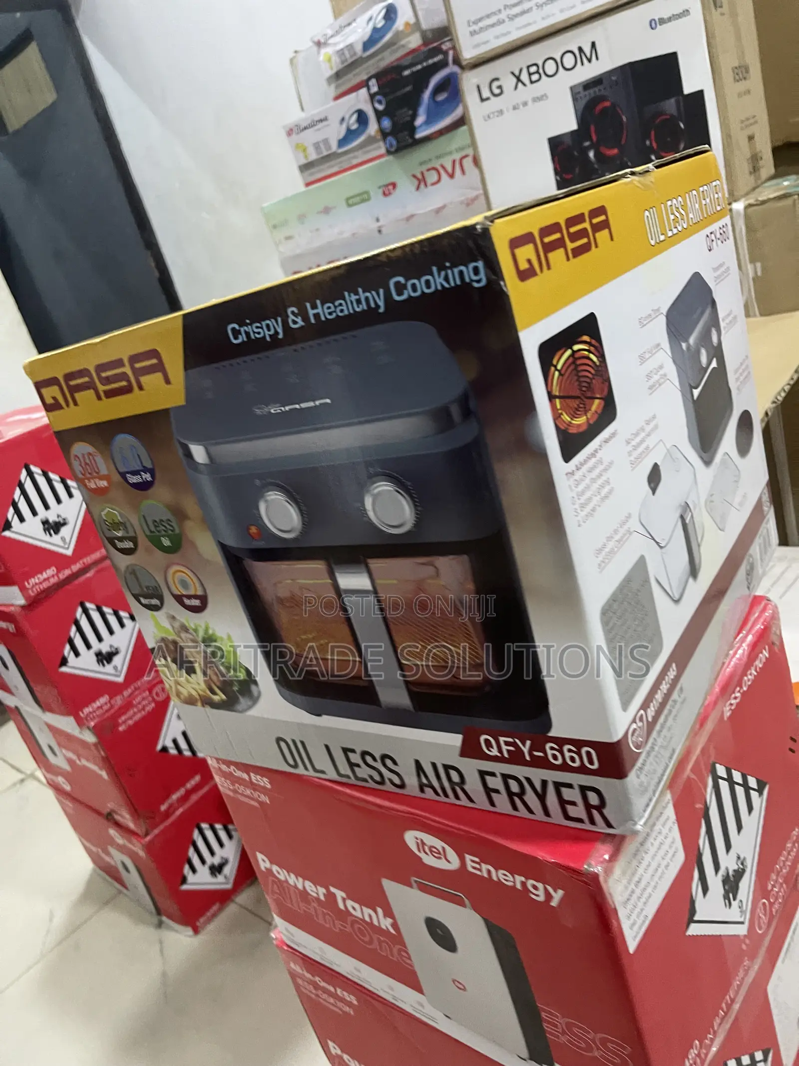Qasa QFY-660 6L Digital Air Fryer for Quick Meals
