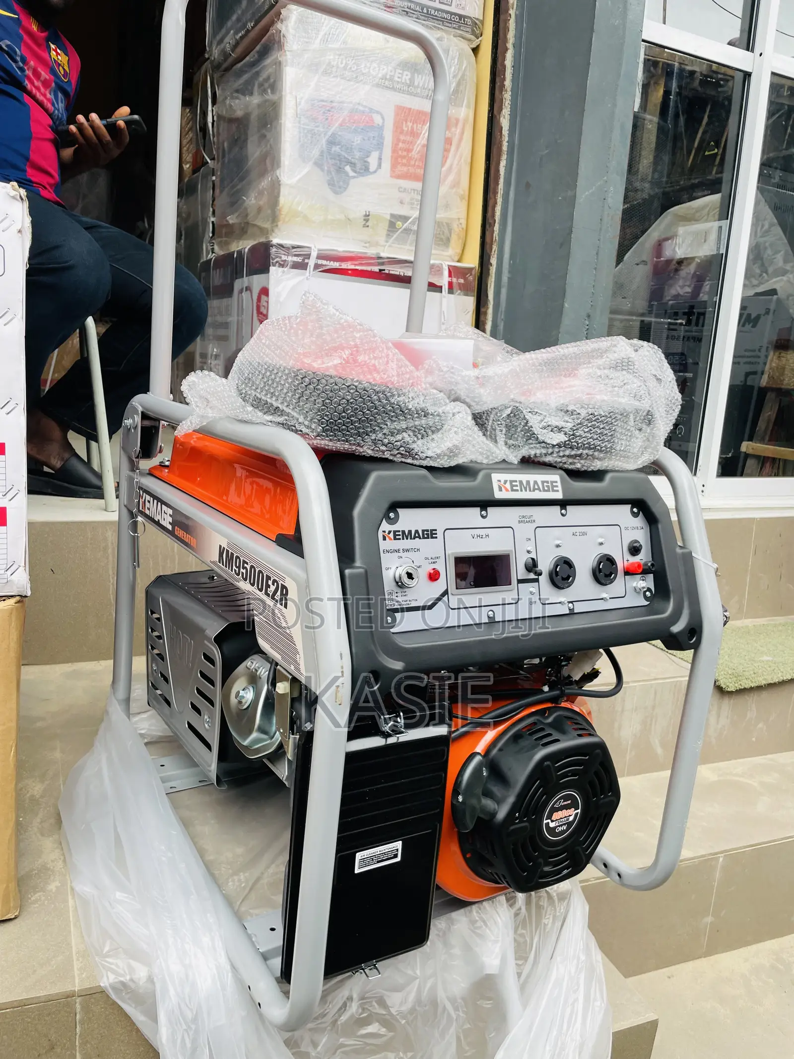 7.5kva Original Kemage Remote Control Petrol ⛽ Generator