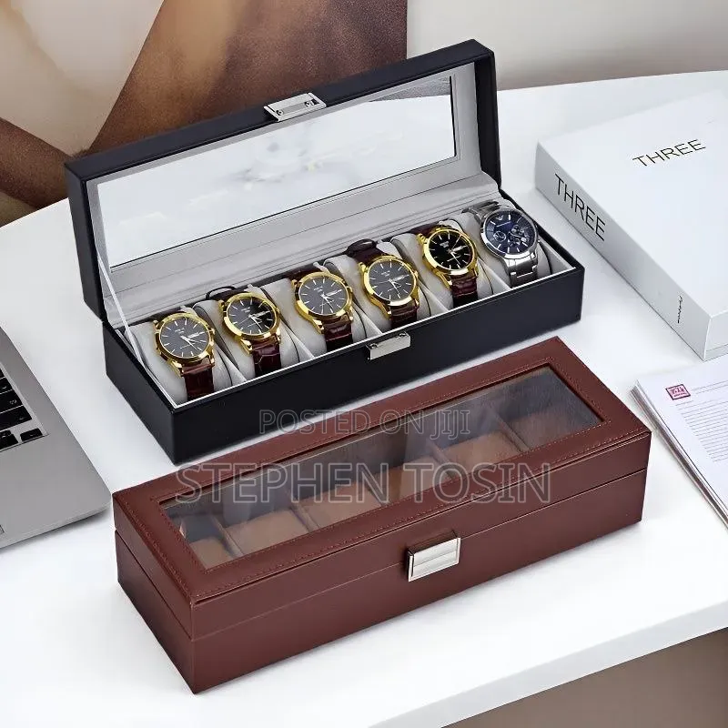 6 Slot Watch Storage
