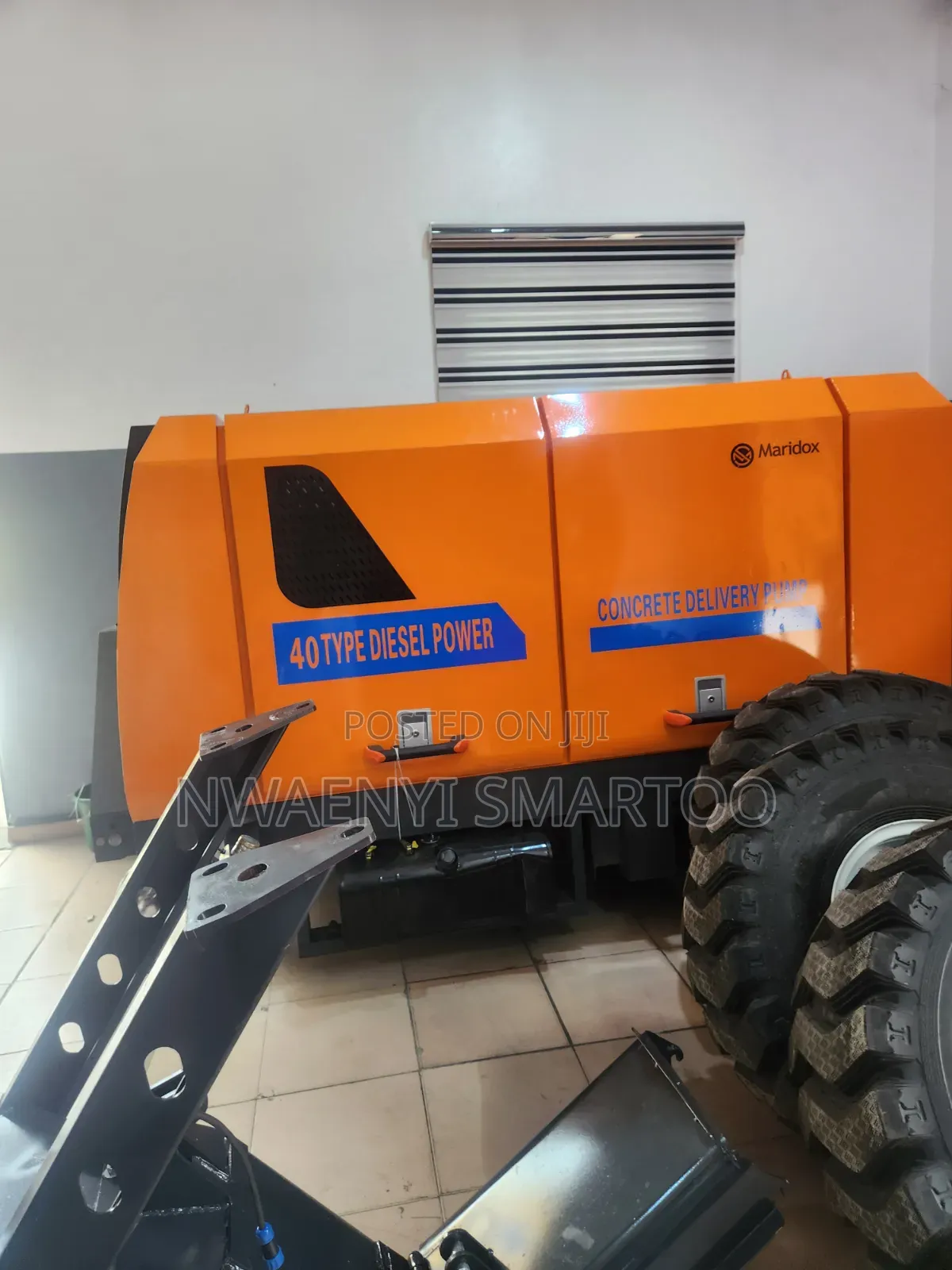 40cubic Concrete Pump With 100meters Pipe