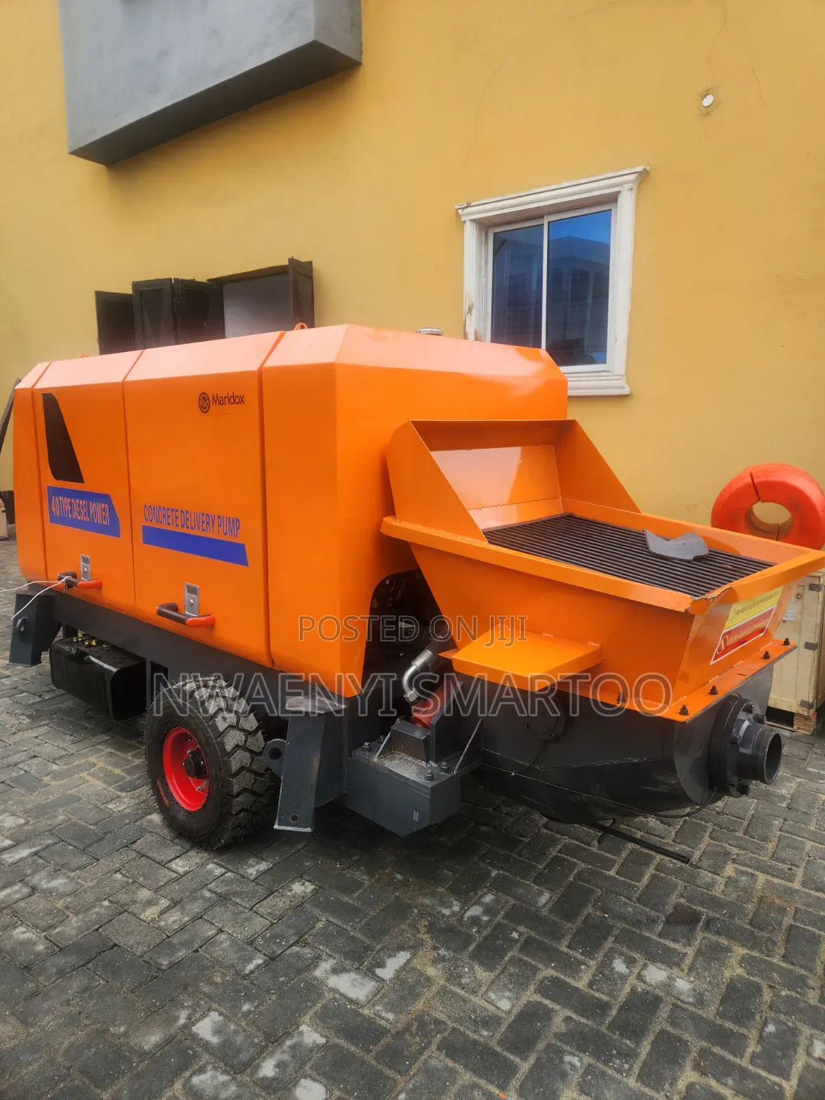 40cubic Concrete Pump With 100meters Pipe