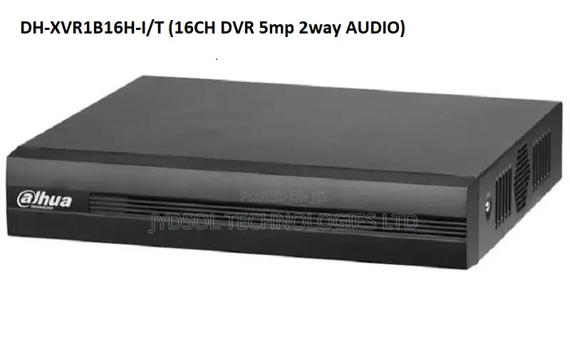 Dahua 16ch 5mp Dh-Xvr1b16h-I/T (16ch DVR 5mp 2way Audio)