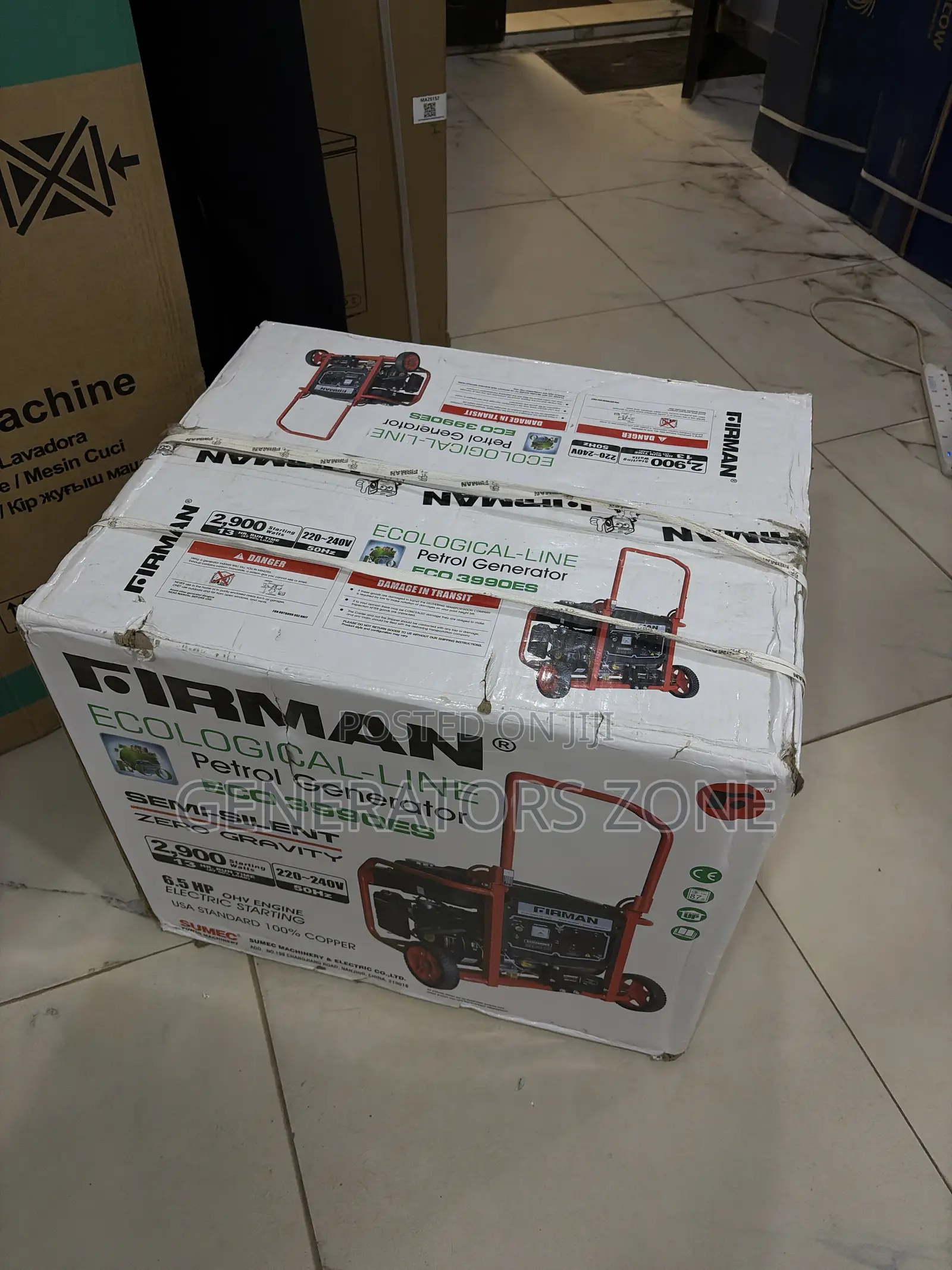 Firman ECO3990ES 2.8kVA Generator With Easy Electric Start