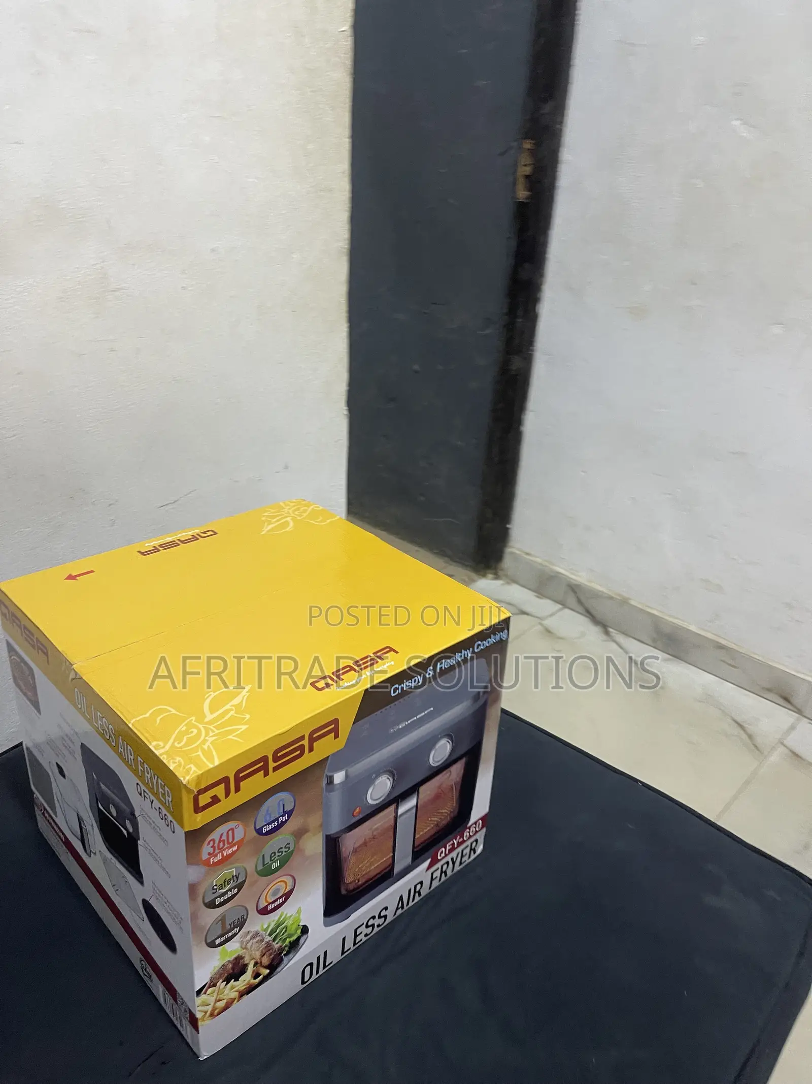 Qasa QFY-660 6L Air Fryer for Frying, Roasting & Baking