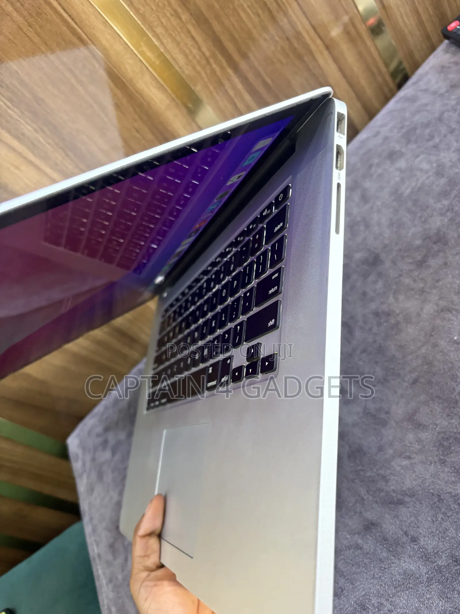 Laptop Apple MacBook Pro 8GB Intel Core i7 HDD 16 GB