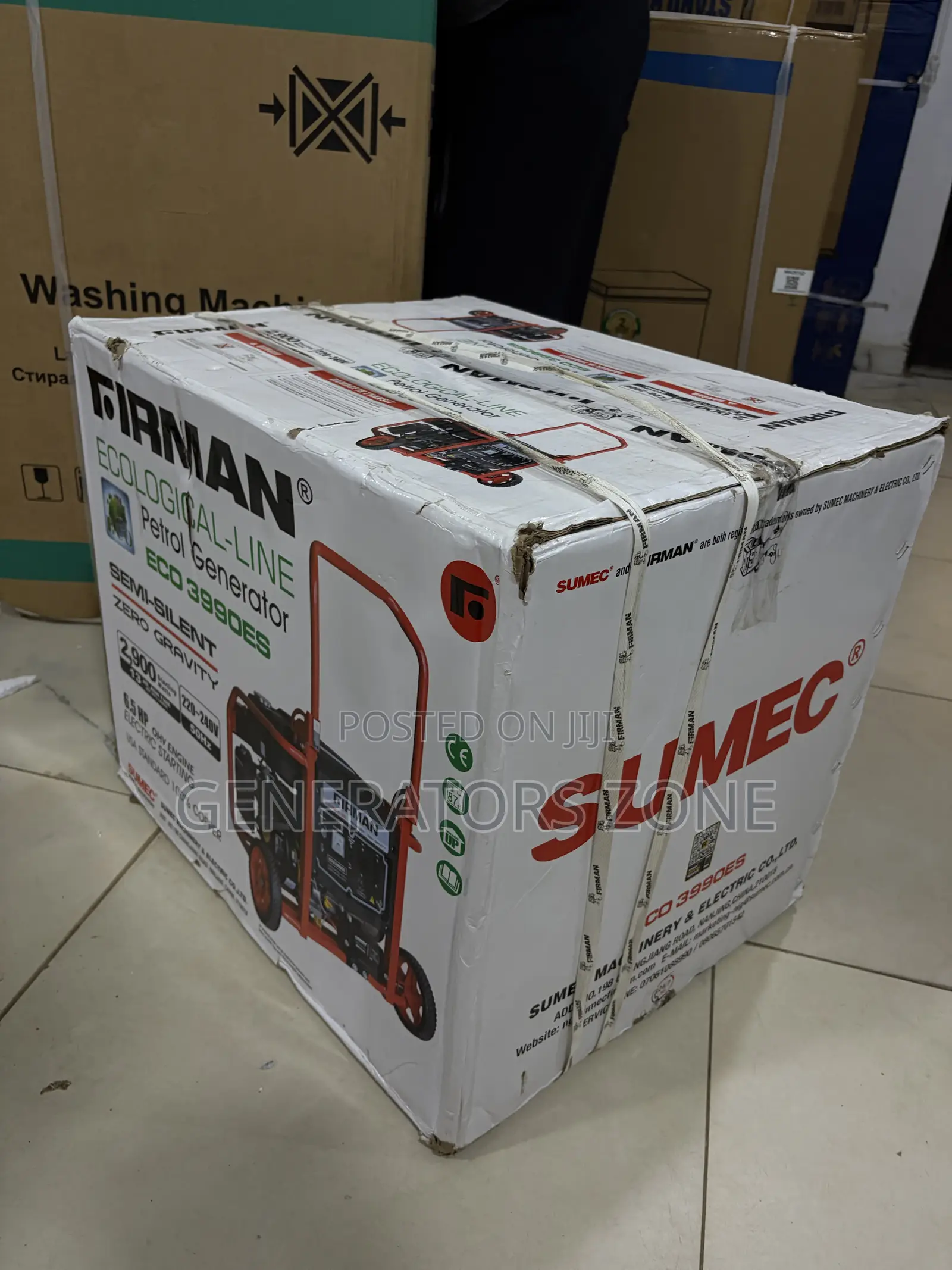 Firman 2.8kVA ECO3990ES Petrol Generator – Portable Home Power Solutio