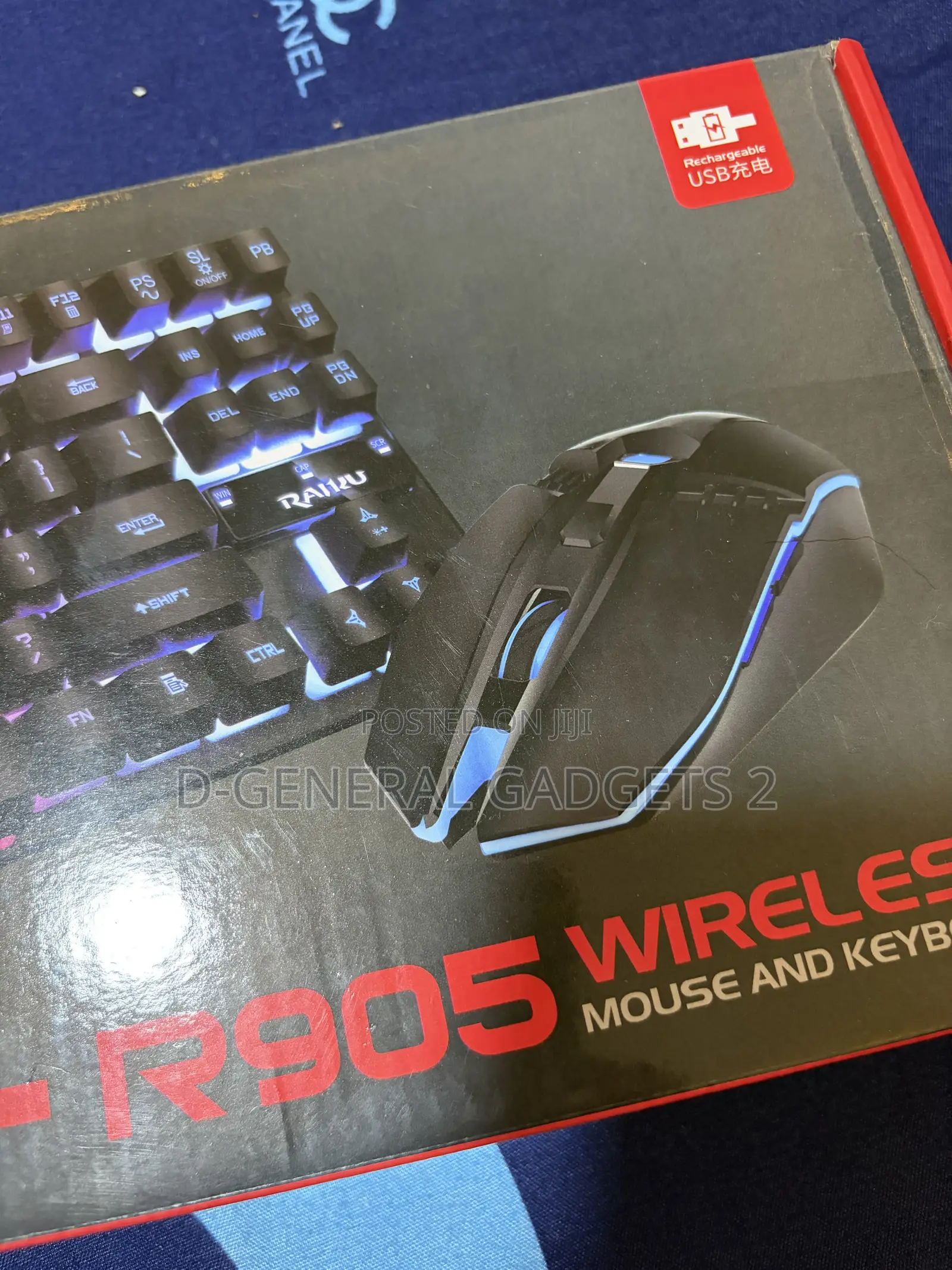 RGB Gaming Keyboard + Mouse