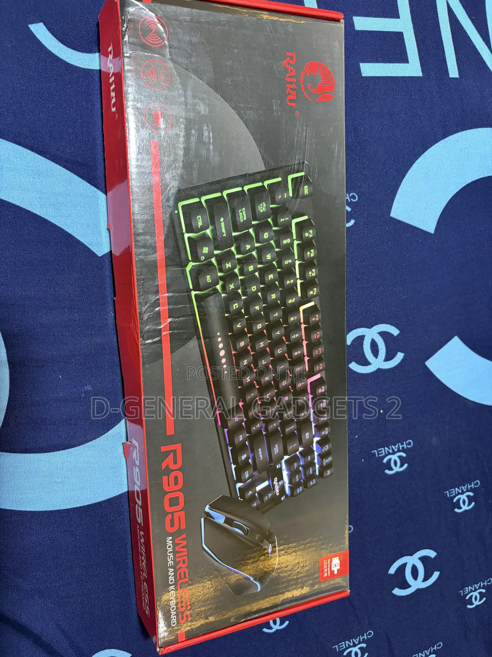 RGB Gaming Keyboard + Mouse