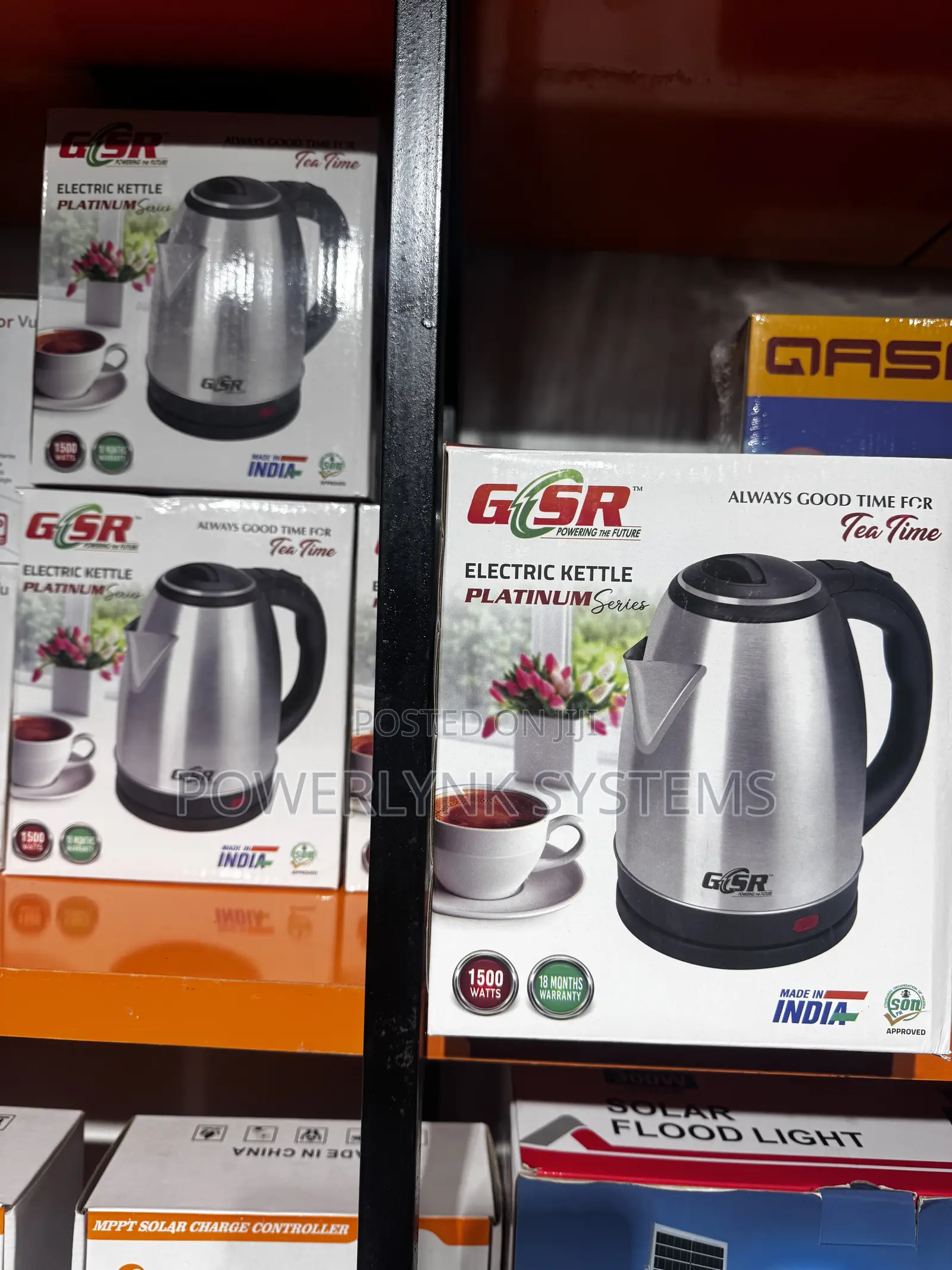 GSR Electric Kettle Platinum Series