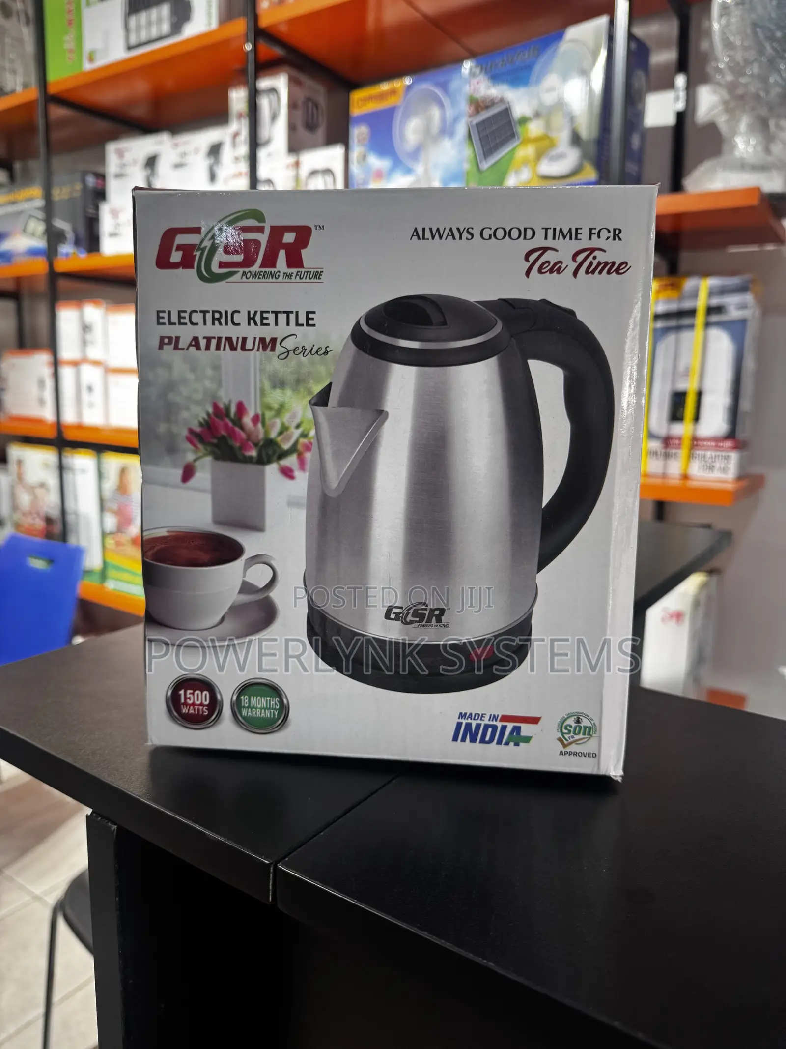 GSR Electric Kettle Platinum Series