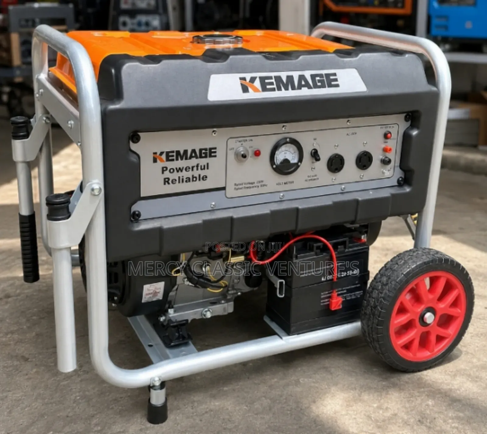 Original 11.0kva Kemage Remote Control Generator 100%copper