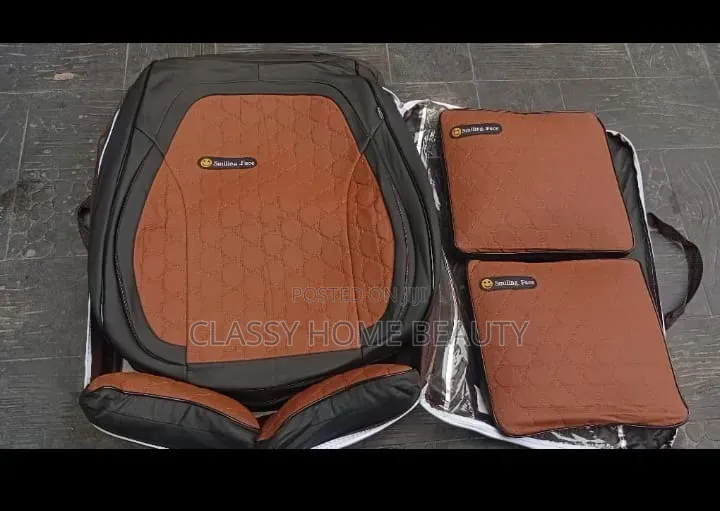 Original"Smiling Face" 5-Seater Universal Car Seat Cover (Featuring UI