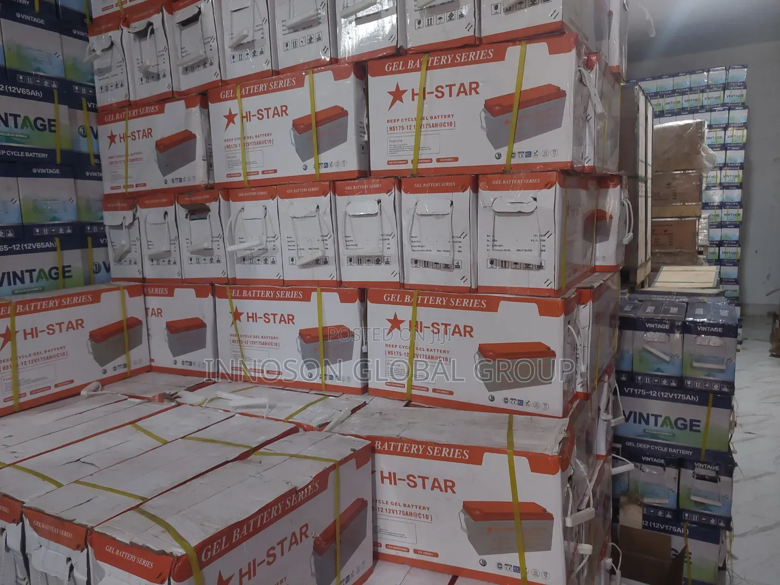 200Ah 12v Hi Star Gel Solar Battery
