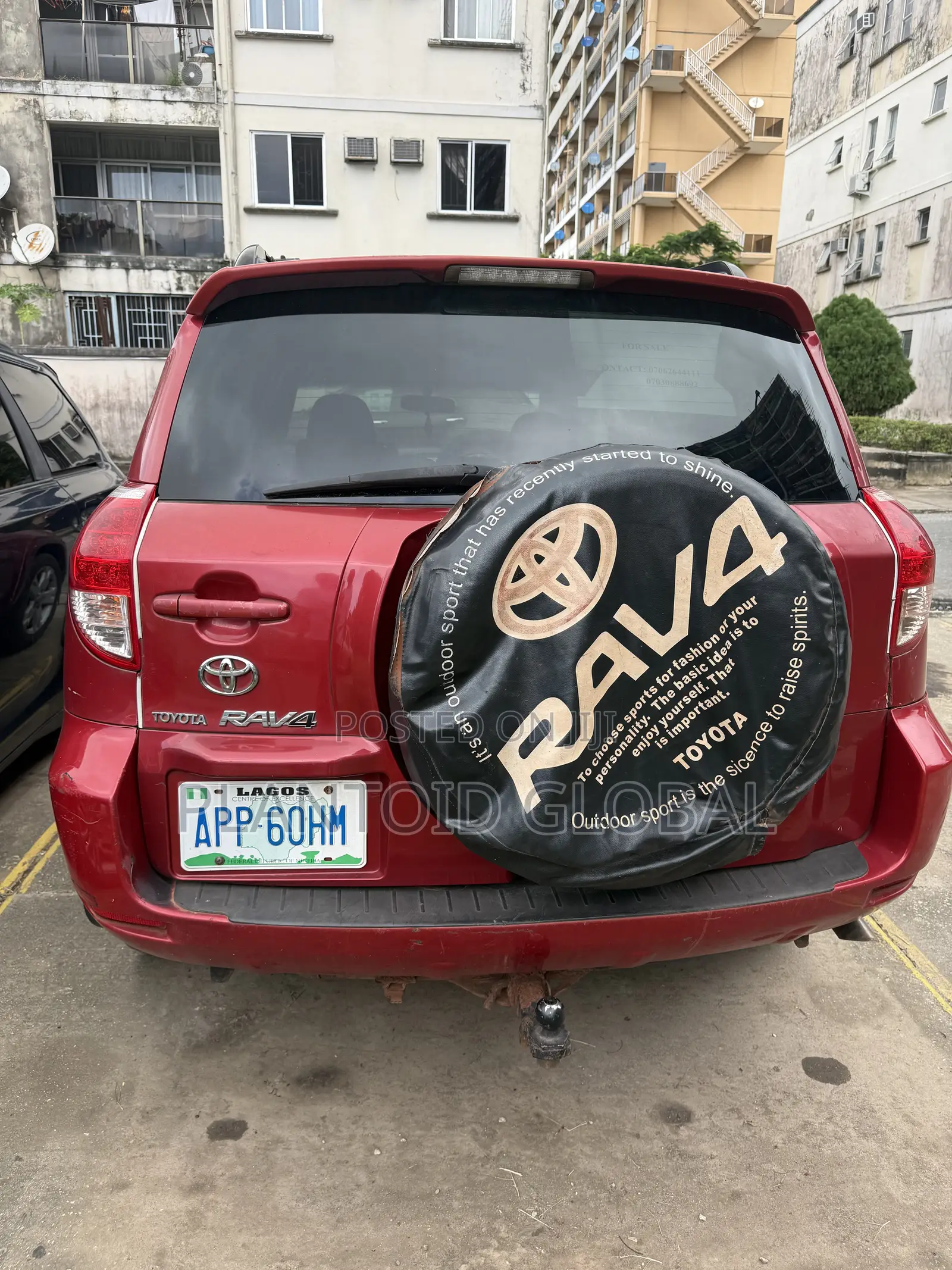 Toyota RAV4 V6 2007 Red