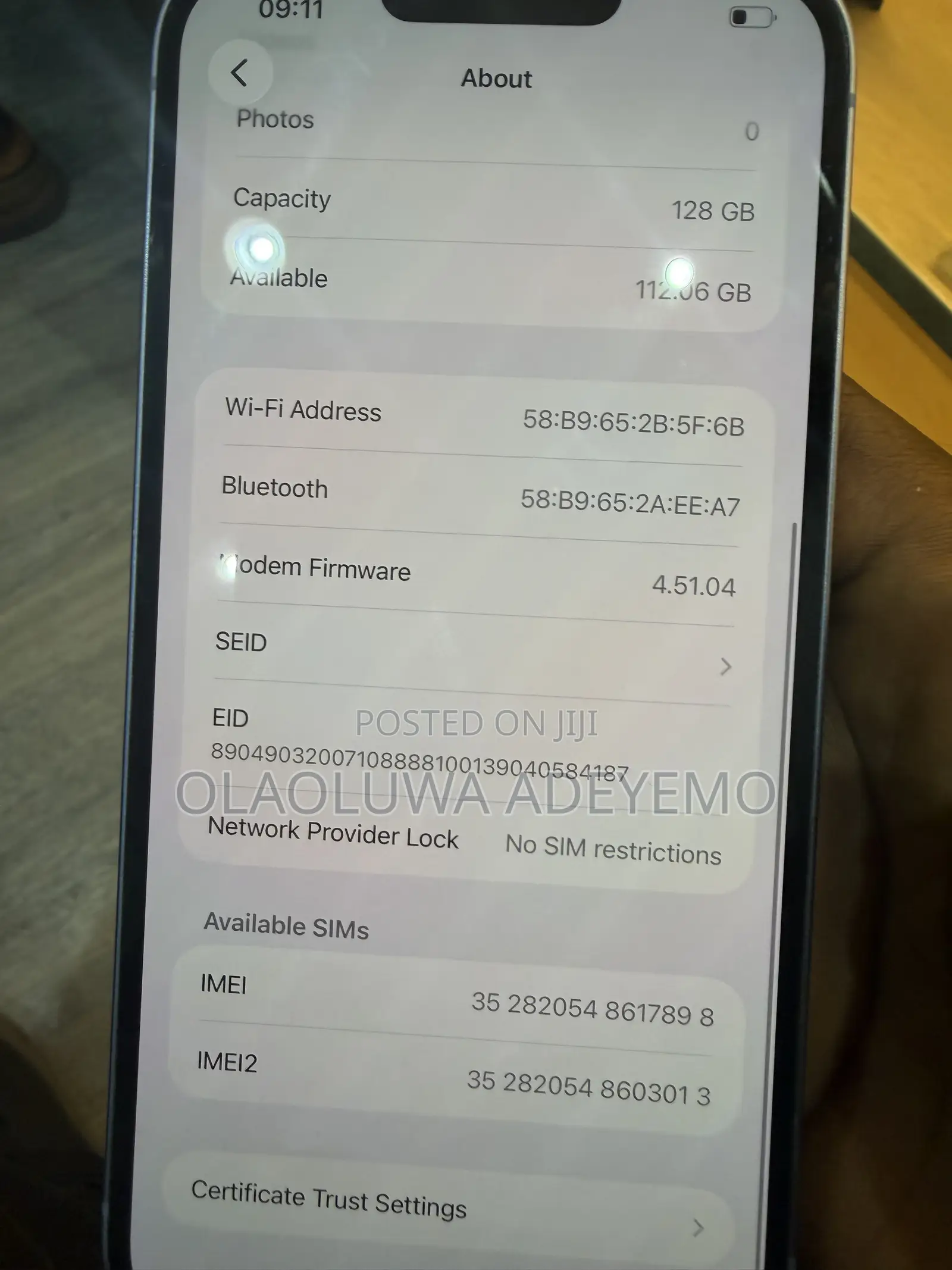 Apple iPhone 14 Plus 128 GB Blue