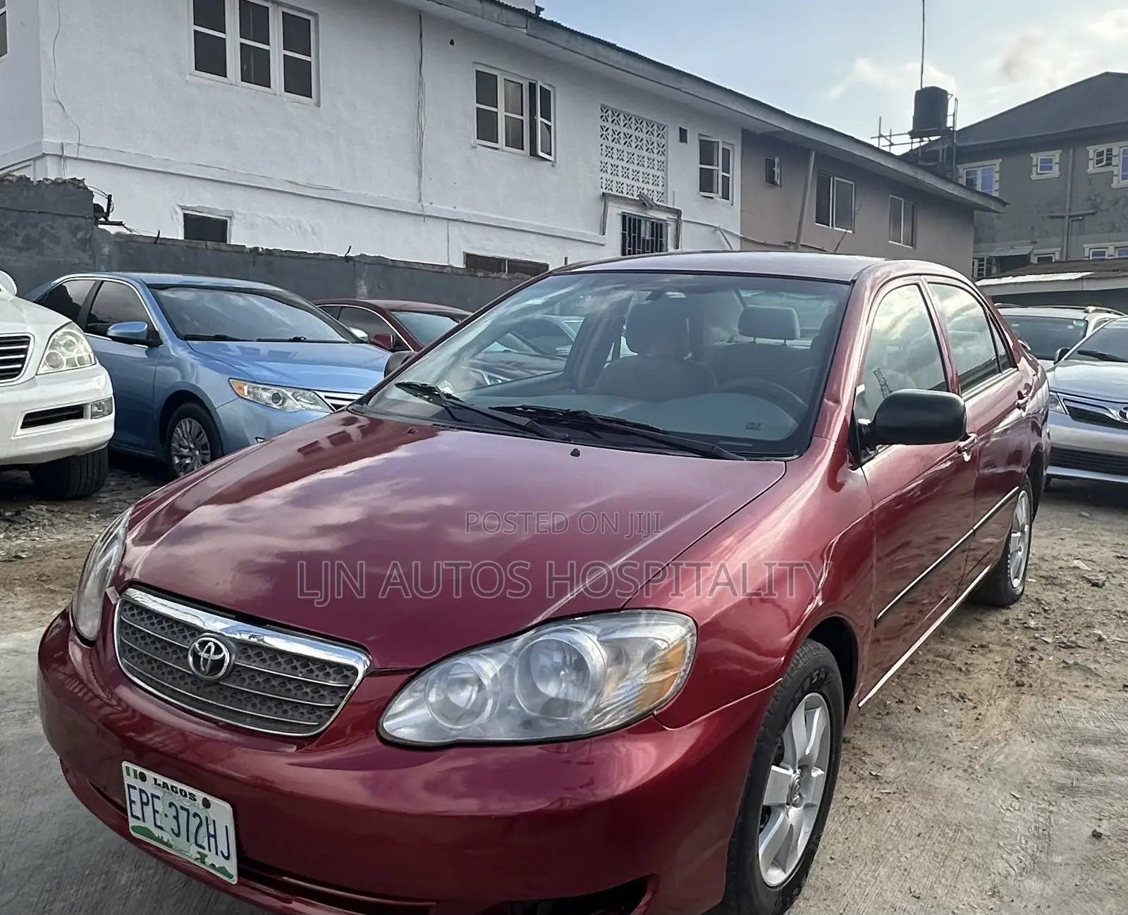 Toyota Corolla LE 2007 Burgundy